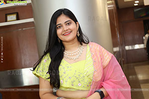 Milky Madhu stills in Yellow Lehenga Choli, HD Gallery