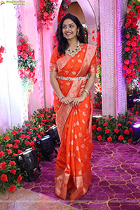 Mounika Ghanta stills in Traditional Saree, HD Gallery