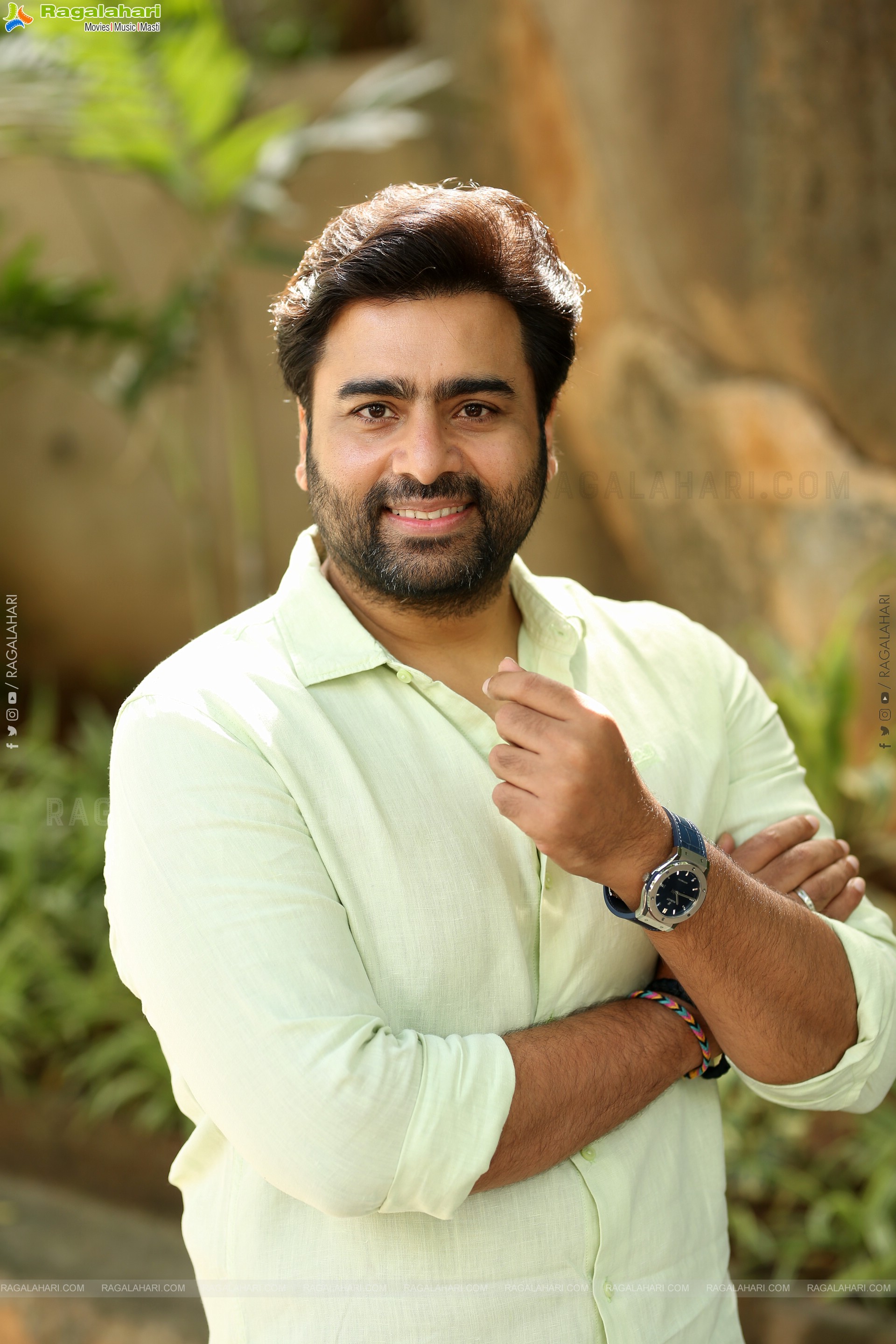 Nara Rohith at Sundarakanda Interview, HD Gallery