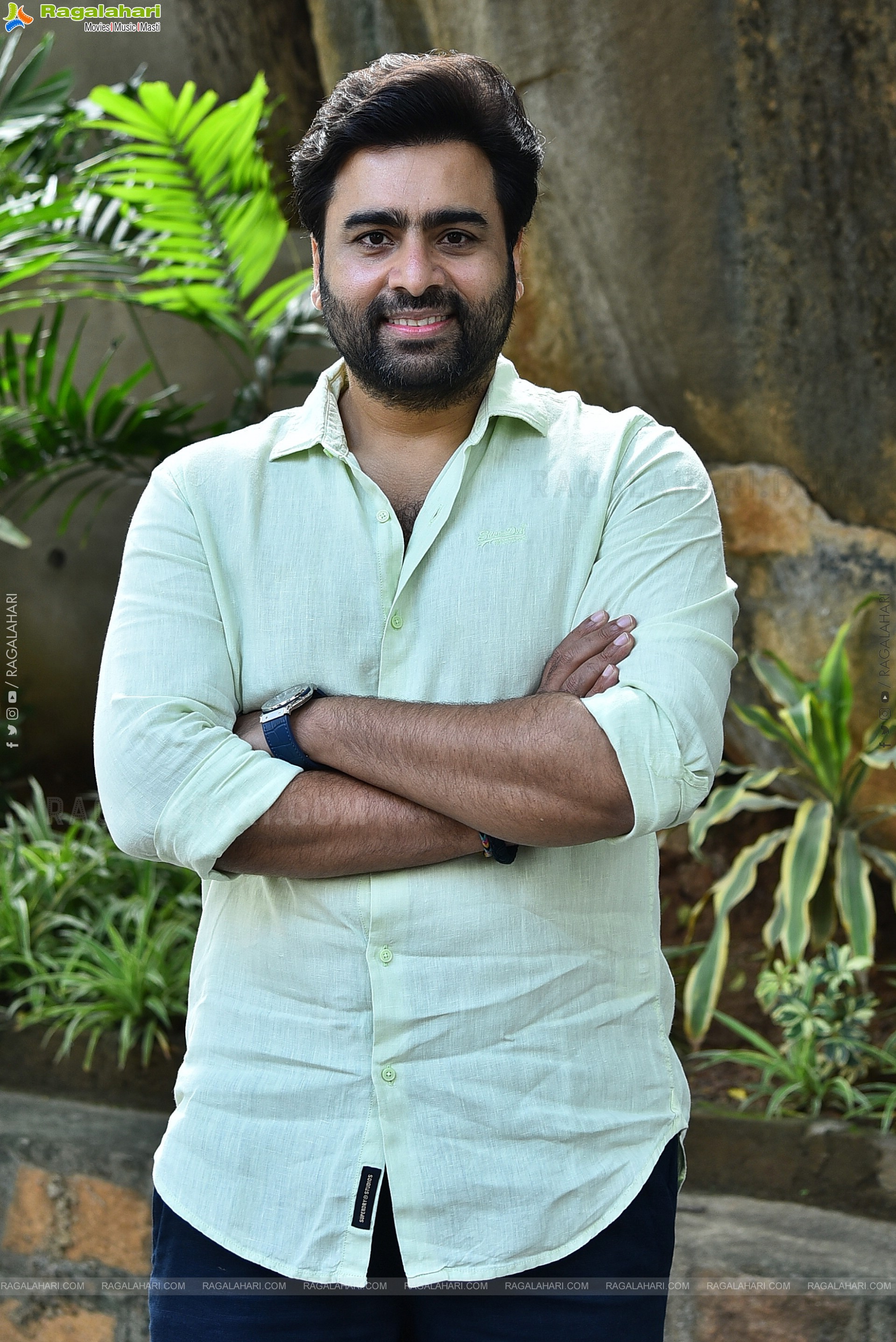 Nara Rohith at Sundarakanda Interview, HD Gallery