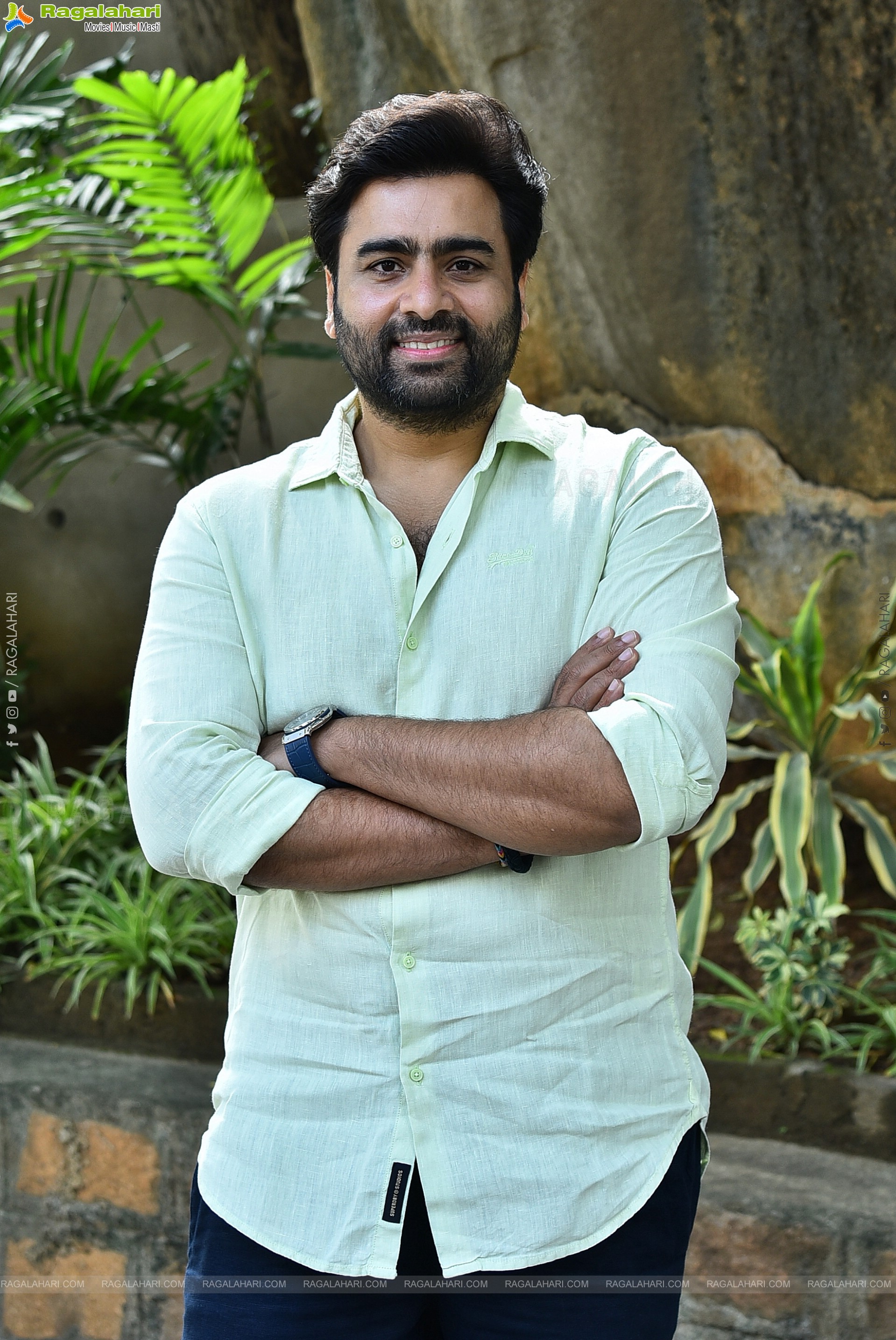 Nara Rohith at Sundarakanda Interview, HD Gallery