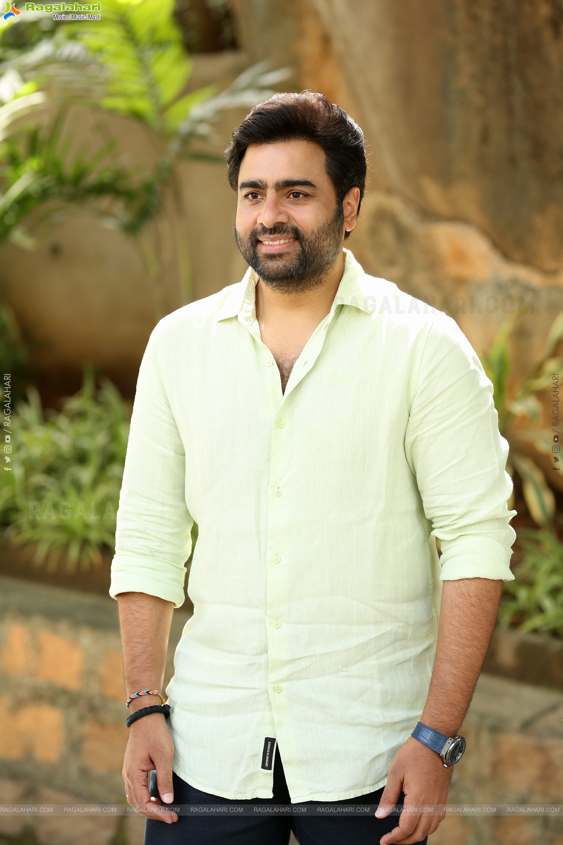 Nara Rohith at Sundarakanda Interview, HD Gallery