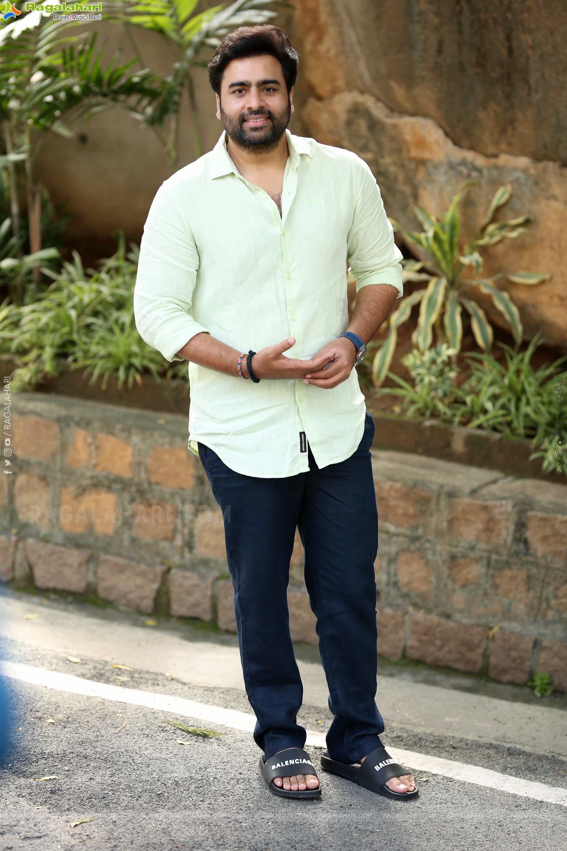 Nara Rohith at Sundarakanda Interview, HD Gallery