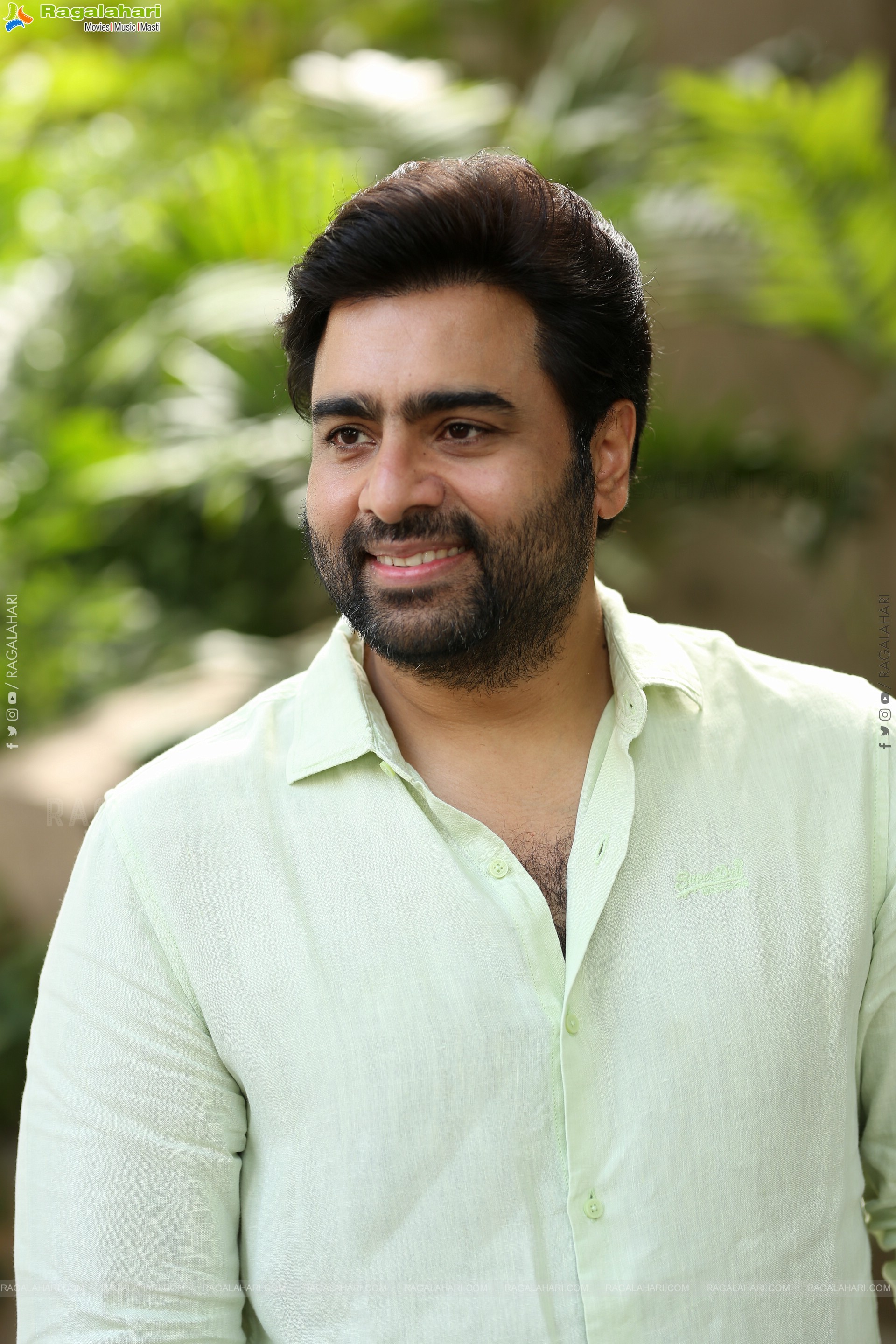 Nara Rohith at Sundarakanda Interview, HD Gallery