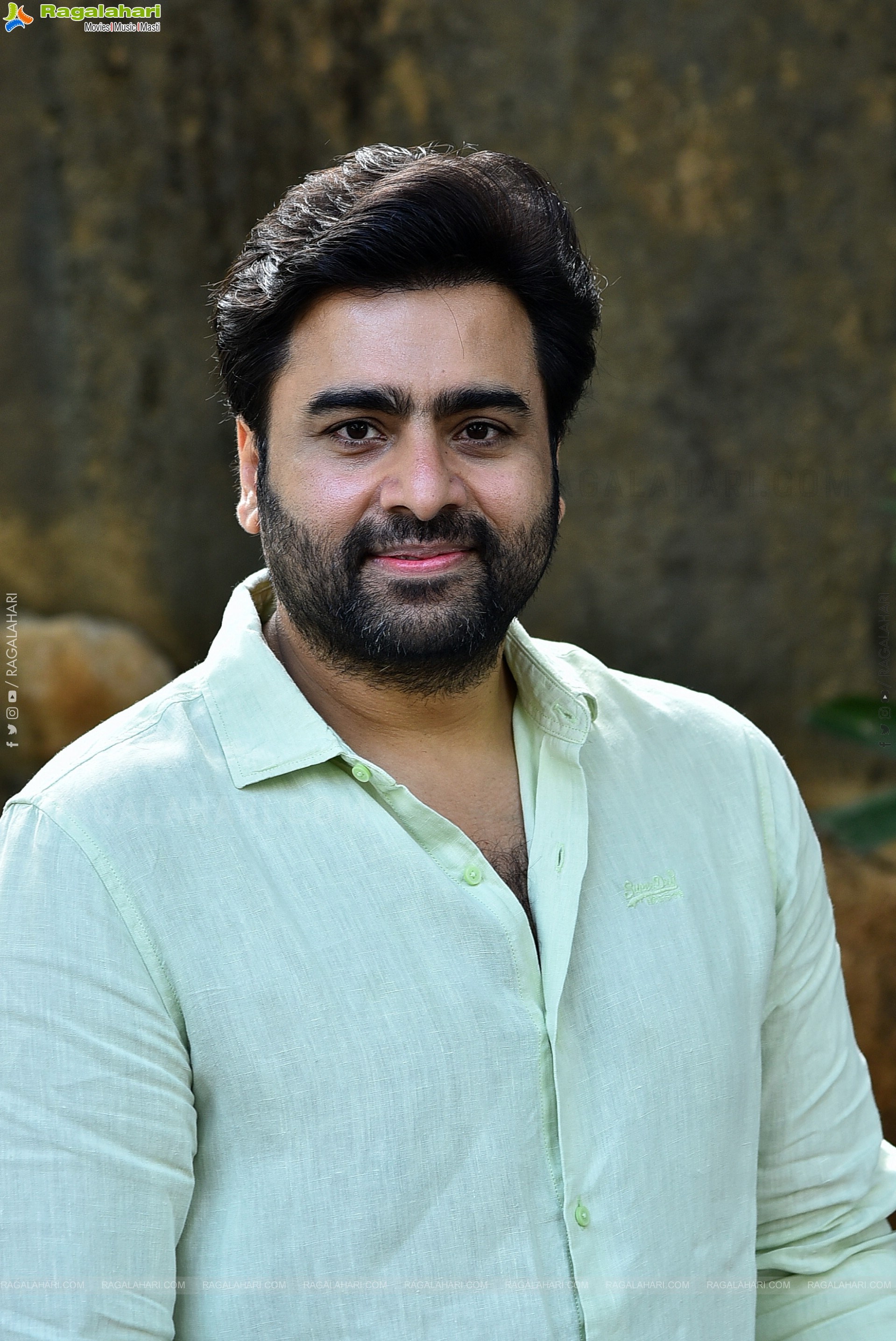 Nara Rohith at Sundarakanda Interview, HD Gallery