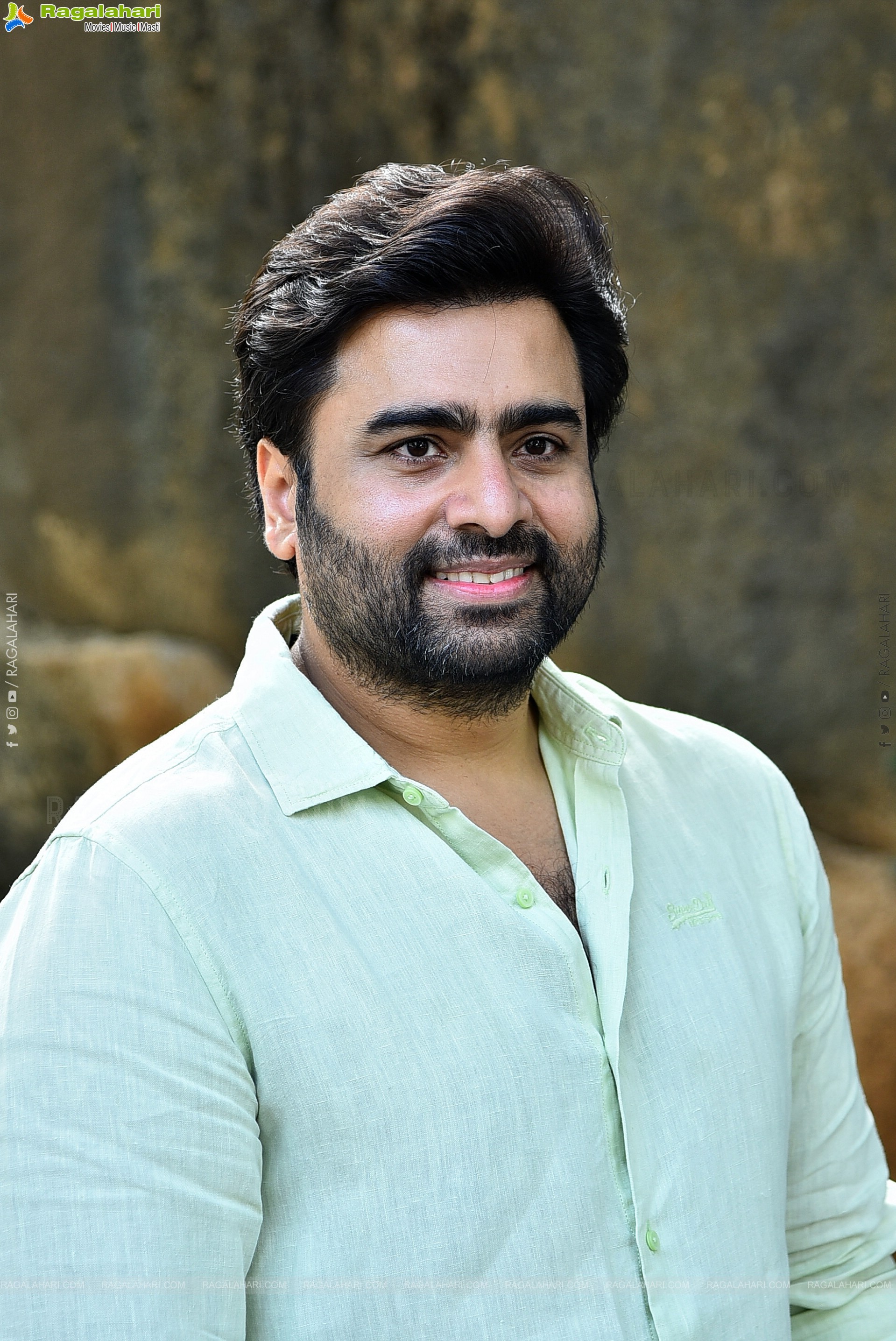 Nara Rohith at Sundarakanda Interview, HD Gallery
