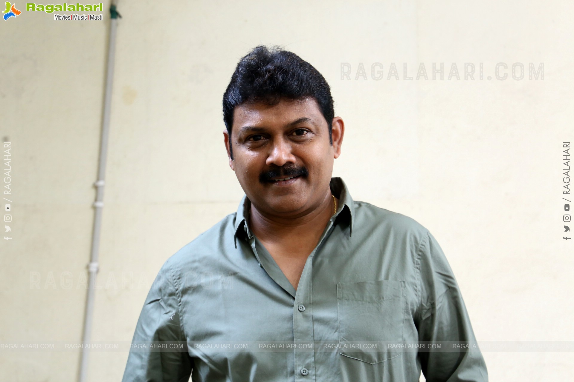 Praveen at Bakasura Restaurant Interview, HD Gallery