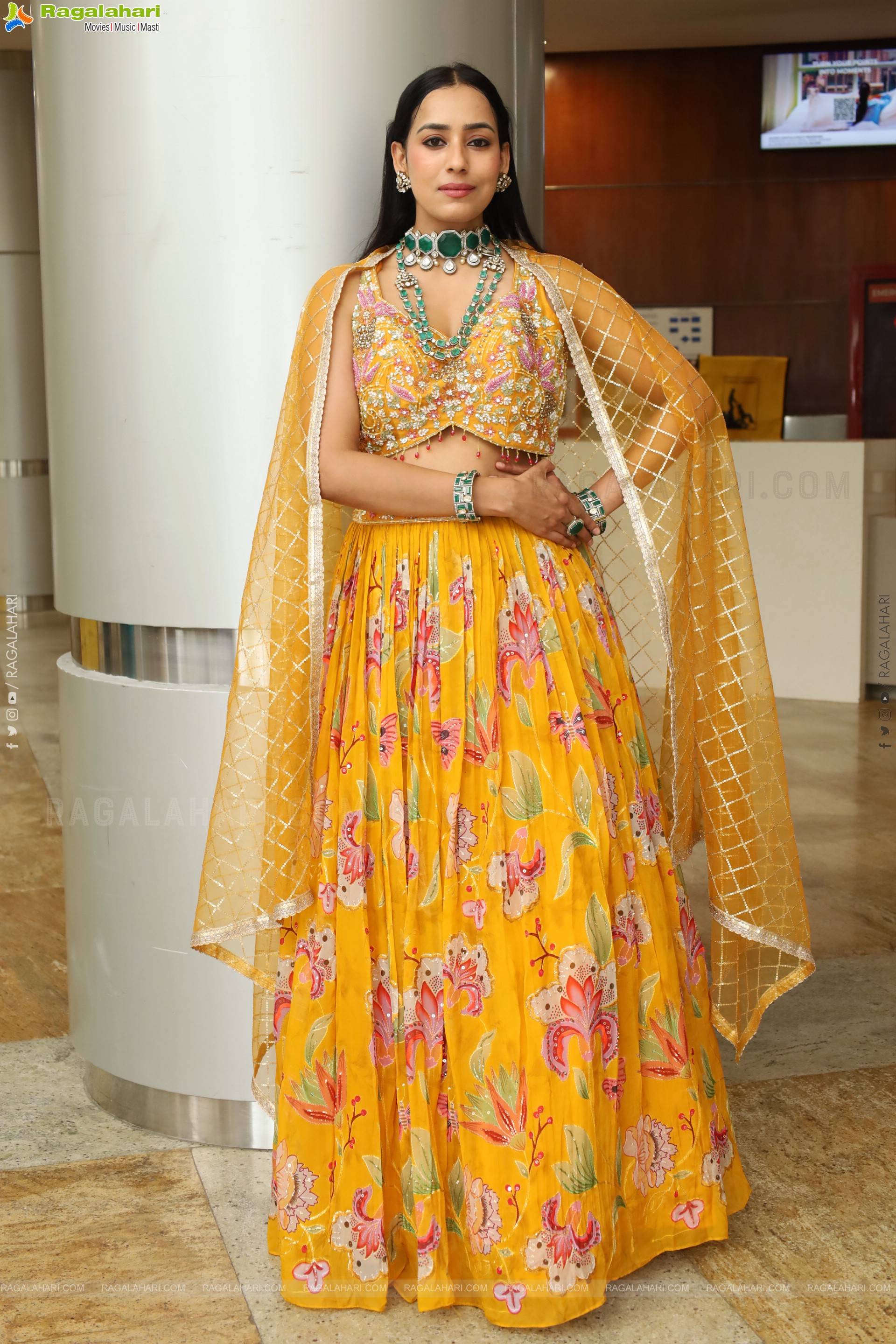 Priyanka Latest Stills in Designer Dress, HD Gallery