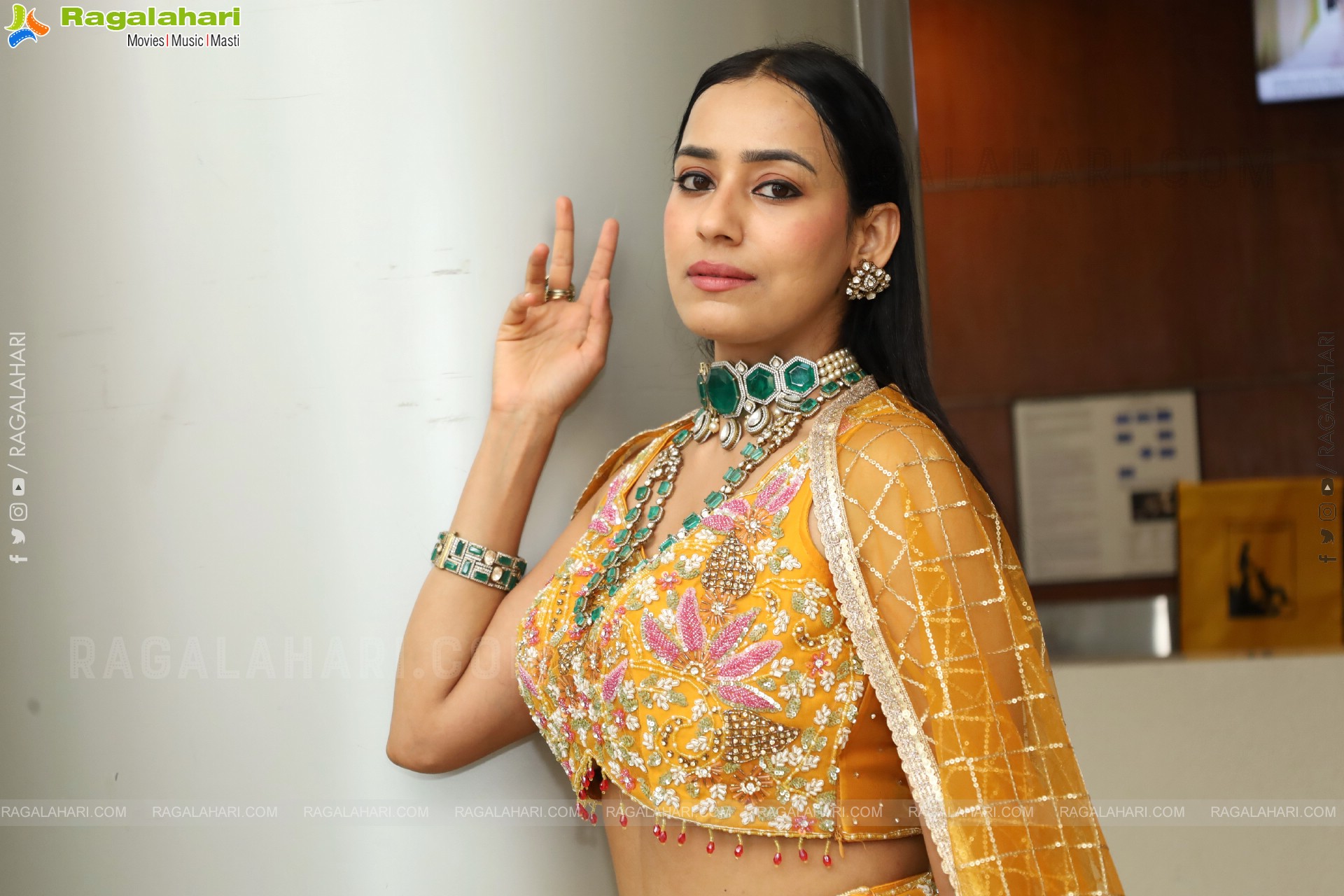 Priyanka Latest Stills in Designer Dress, HD Gallery
