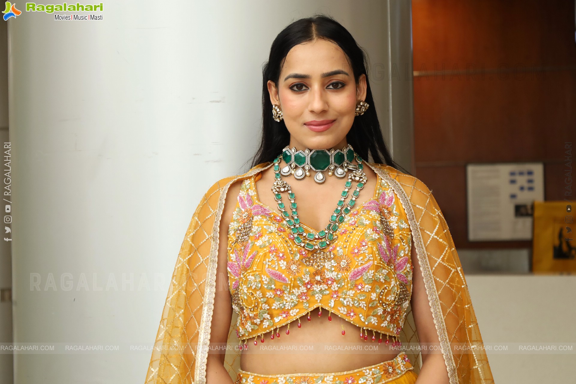 Priyanka Latest Stills in Designer Dress, HD Gallery