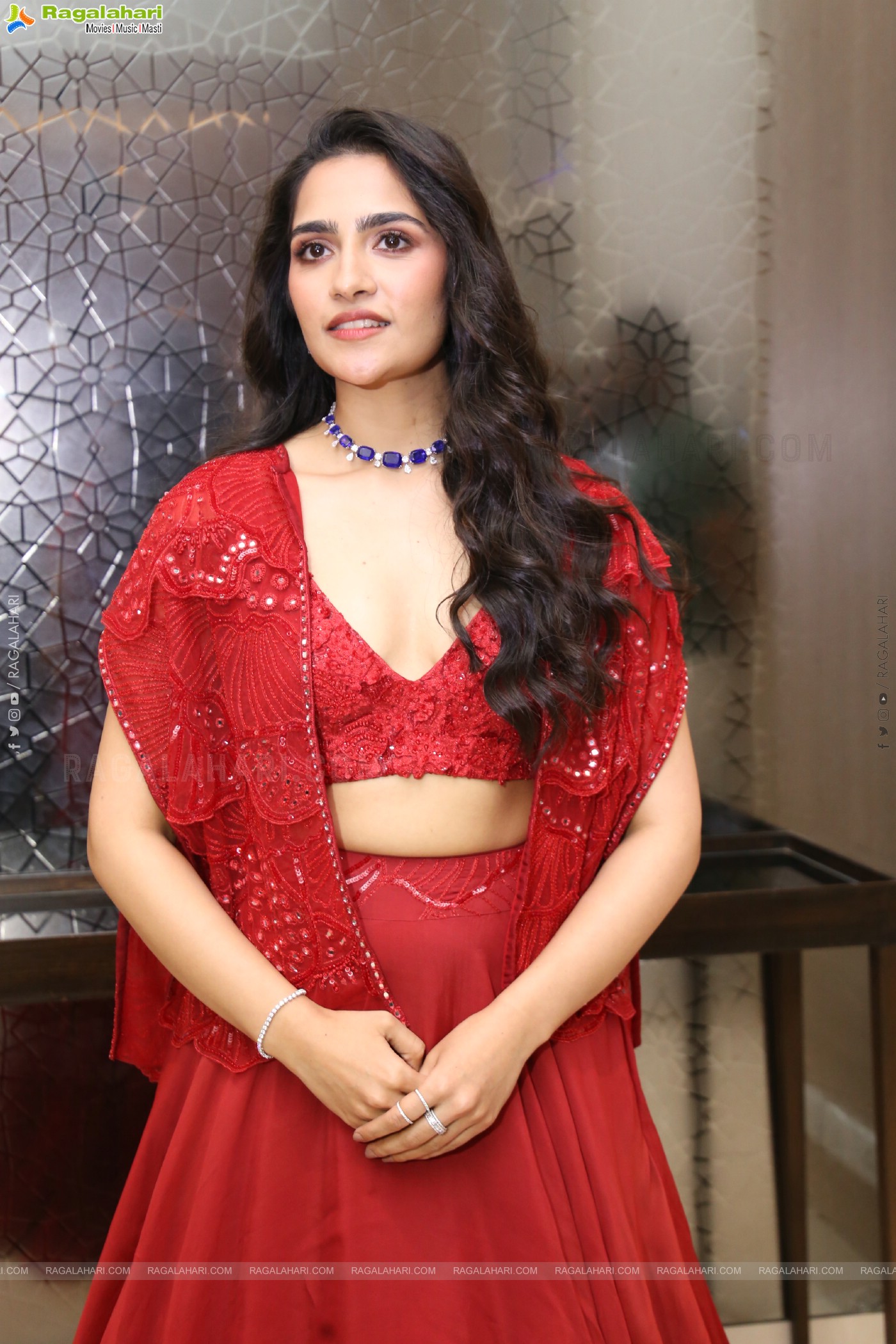 Rukmini Vasanth at Madharaasi Pre Release Event, HD Gallery