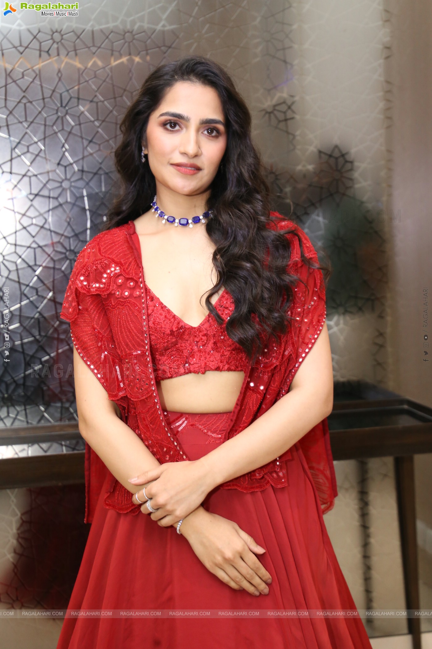 Rukmini Vasanth at Madharaasi Pre Release Event, HD Gallery