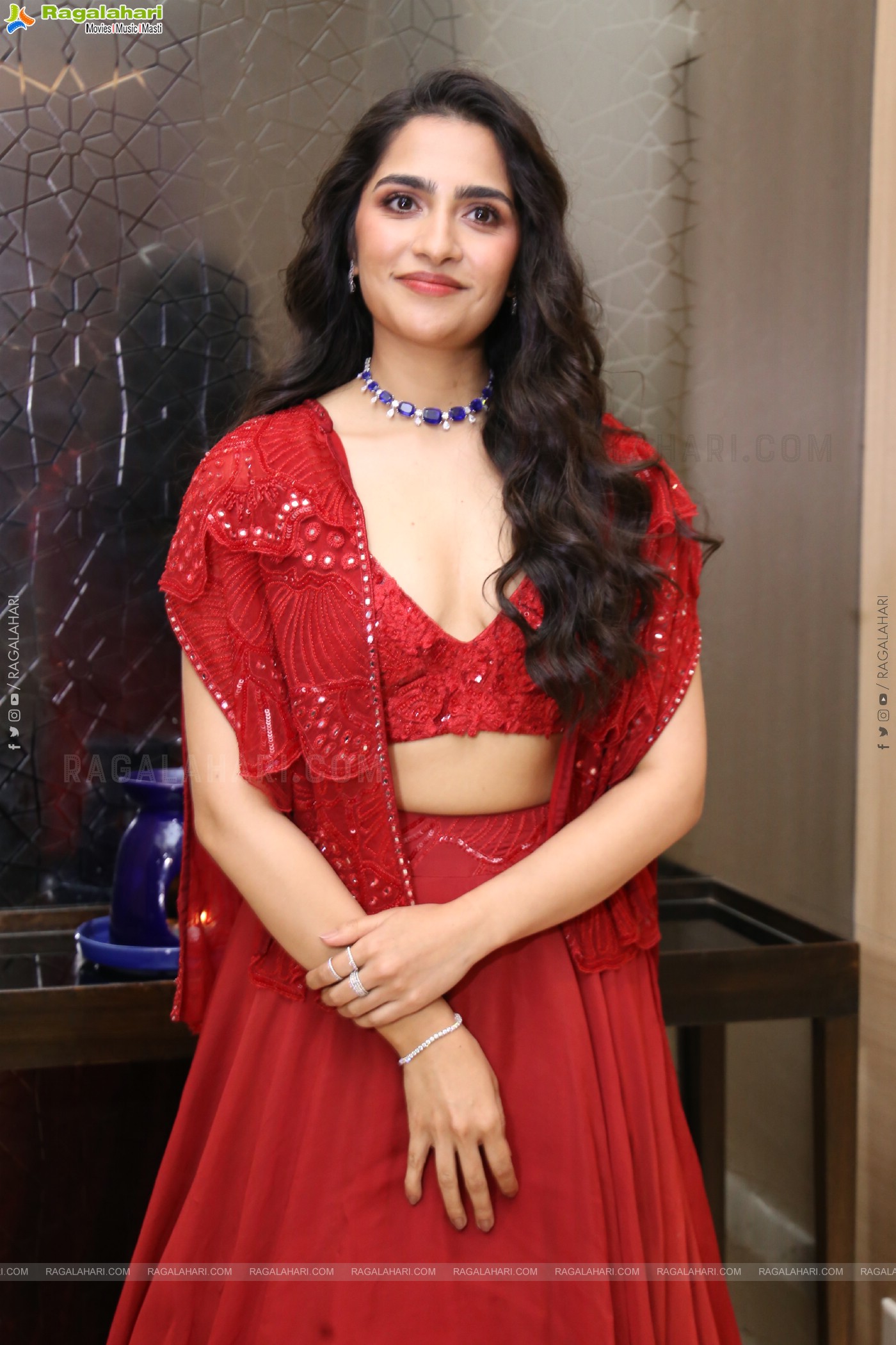 Rukmini Vasanth at Madharaasi Pre Release Event, HD Gallery