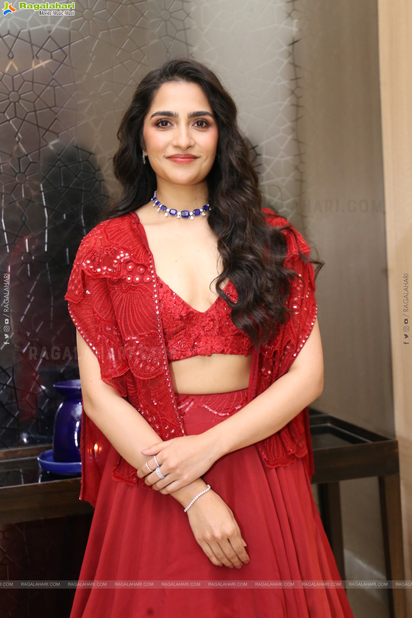 Rukmini Vasanth at Madharaasi Pre Release Event, HD Gallery