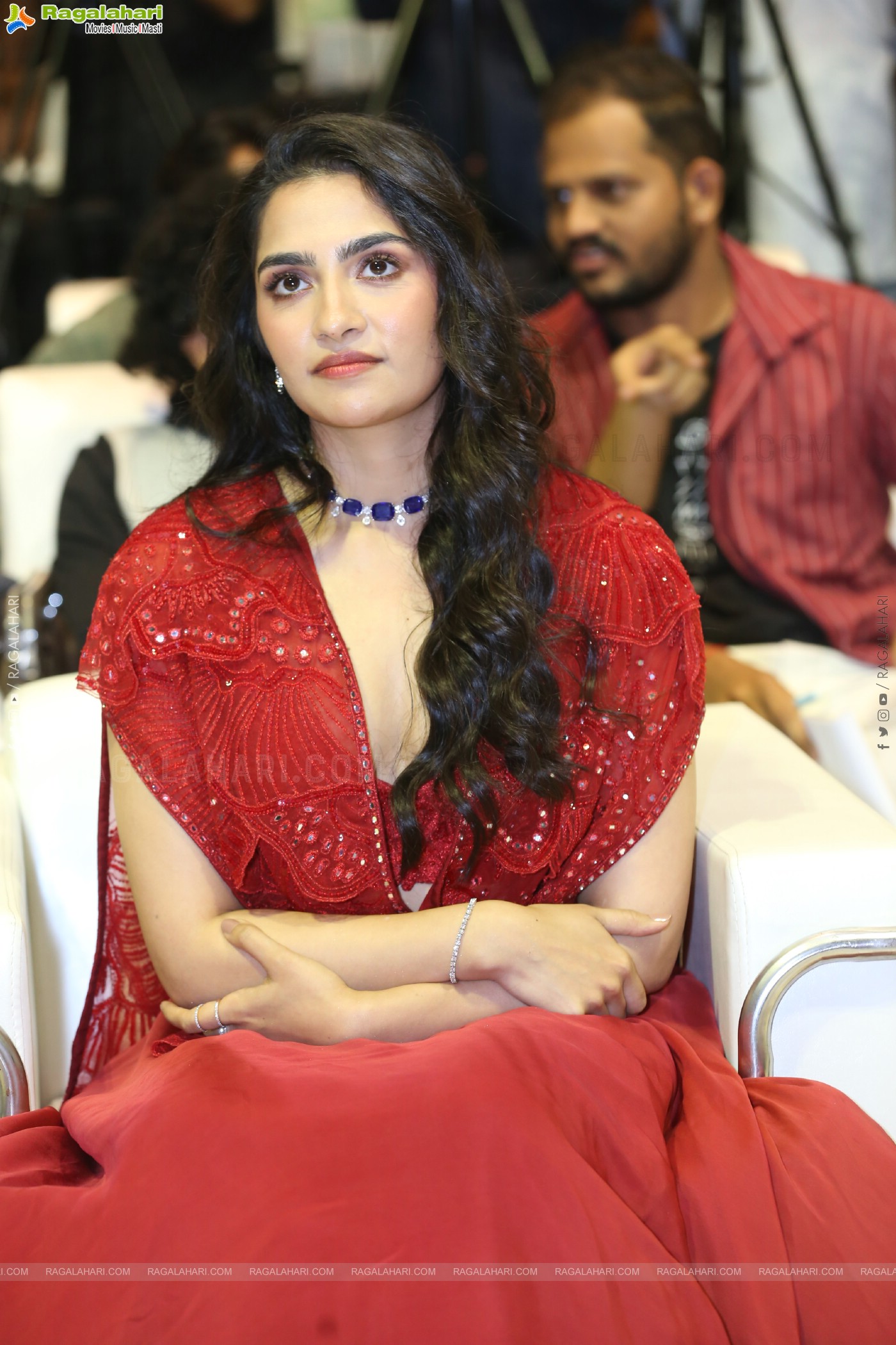 Rukmini Vasanth at Madharaasi Pre Release Event, HD Gallery