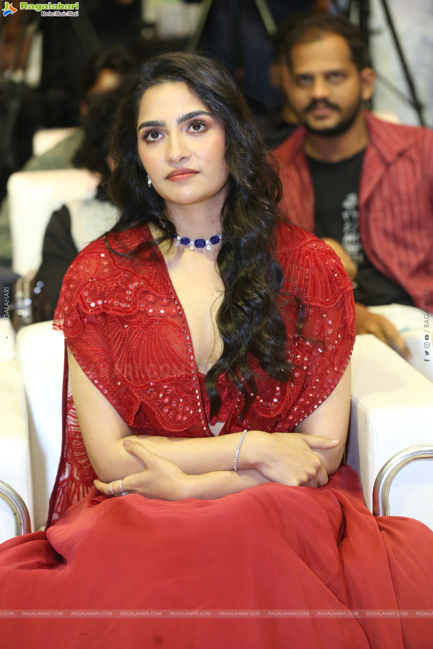 Rukmini Vasanth at Madharaasi Pre Release Event, HD Gallery