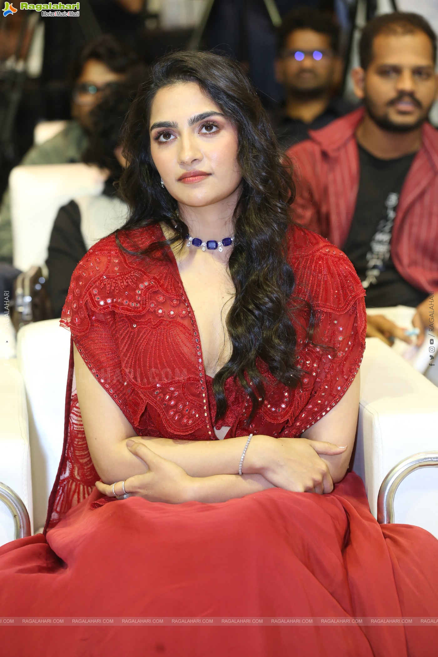 Rukmini Vasanth at Madharaasi Pre Release Event, HD Gallery