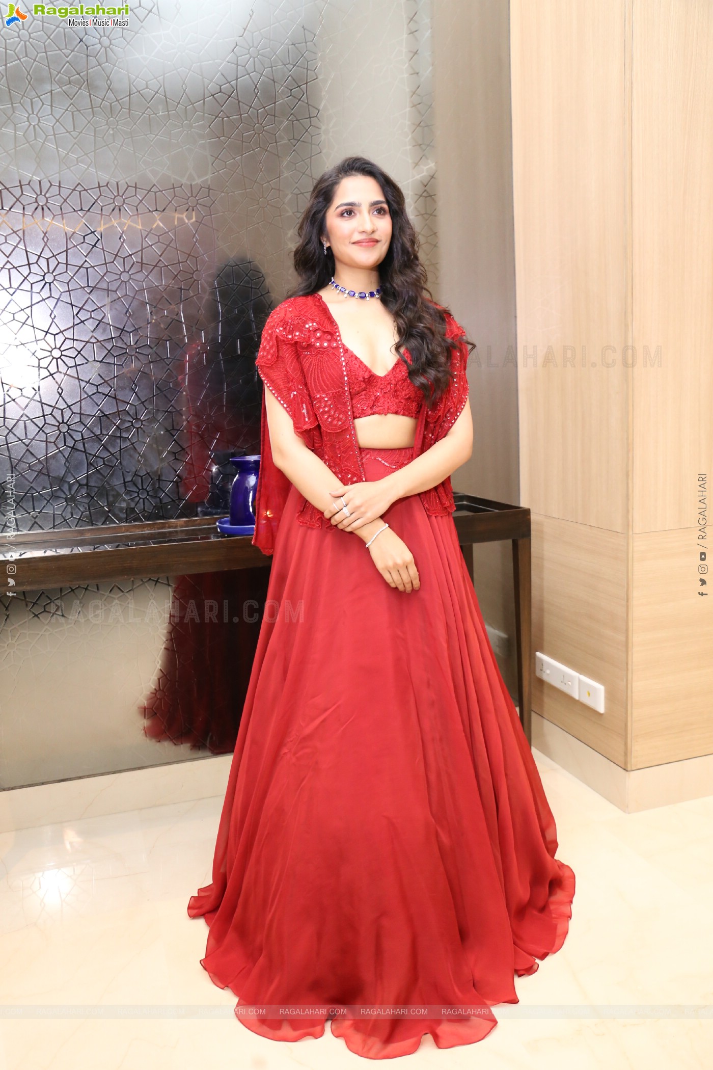 Rukmini Vasanth at Madharaasi Pre Release Event, HD Gallery