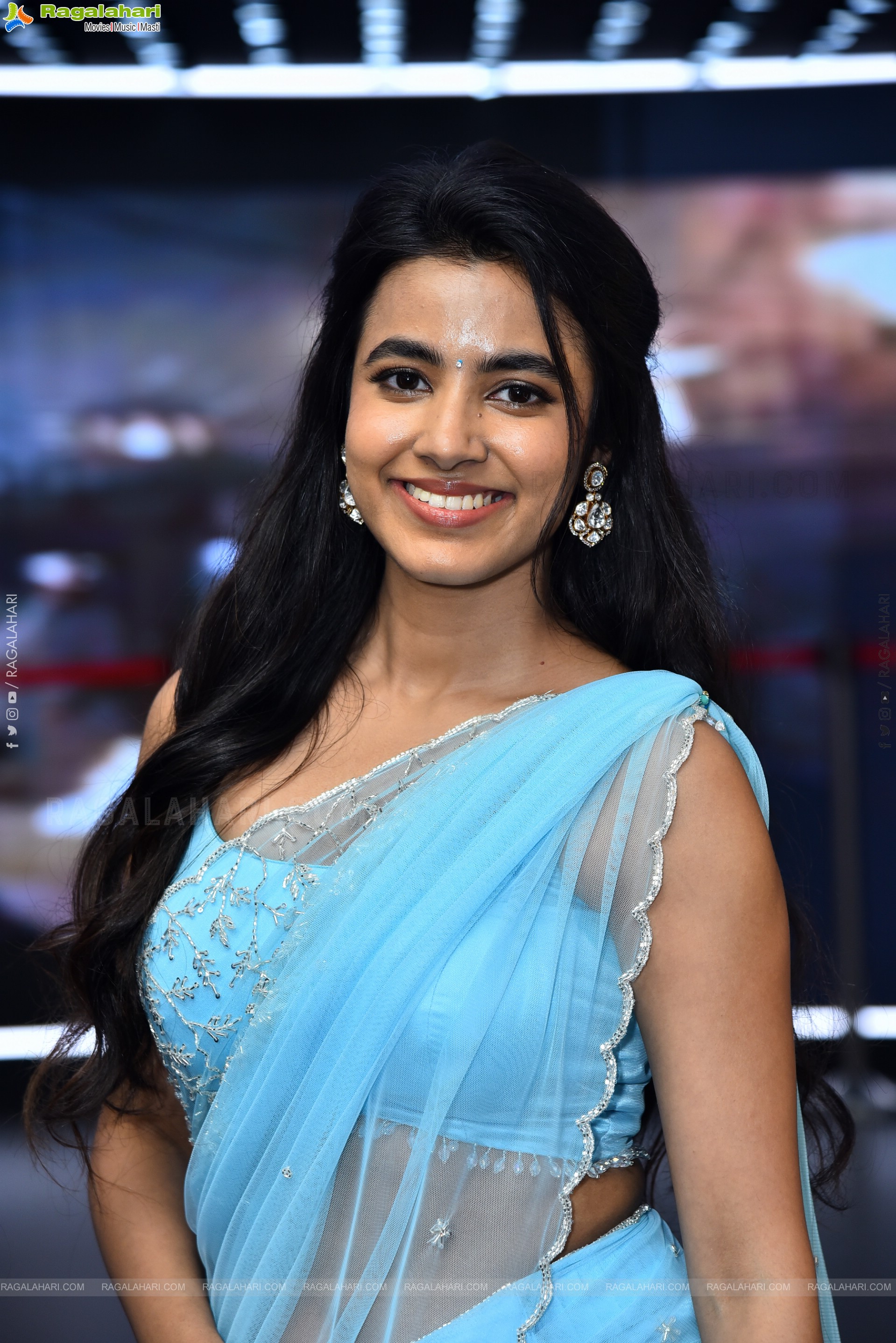 Shivani Nagaram at Little Hearts Movie Teaser Launch, HD Gallery