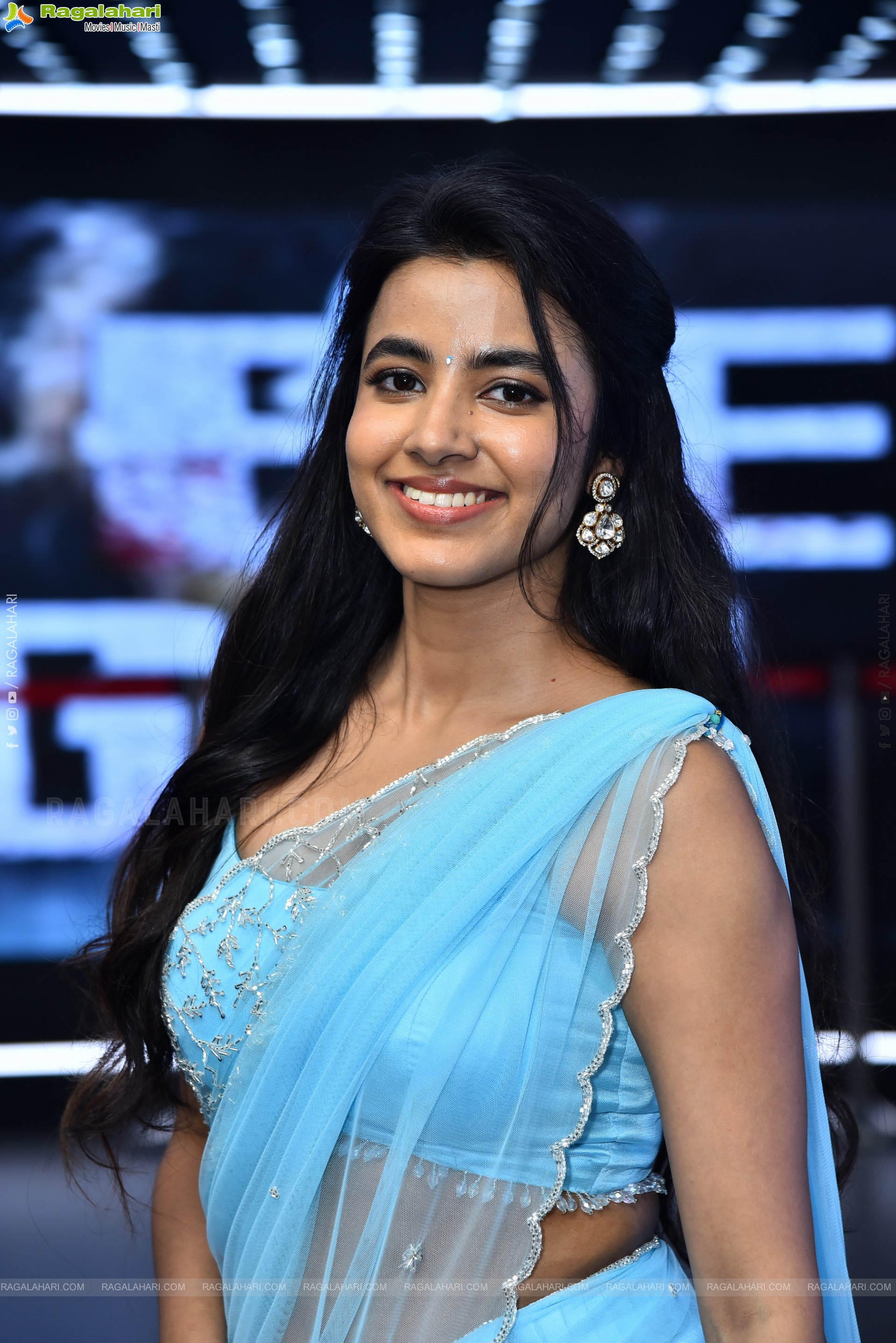 Shivani Nagaram at Little Hearts Movie Teaser Launch, HD Gallery