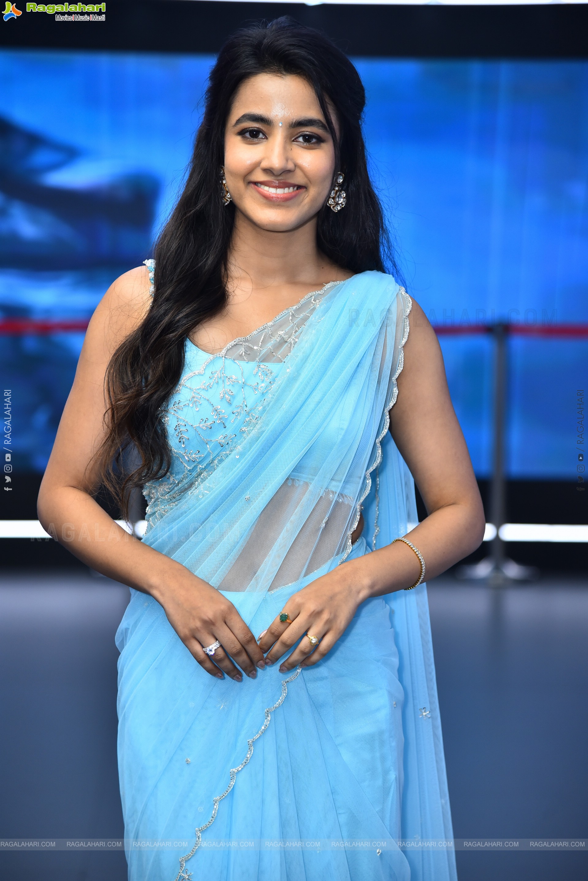 Shivani Nagaram at Little Hearts Movie Teaser Launch, HD Gallery