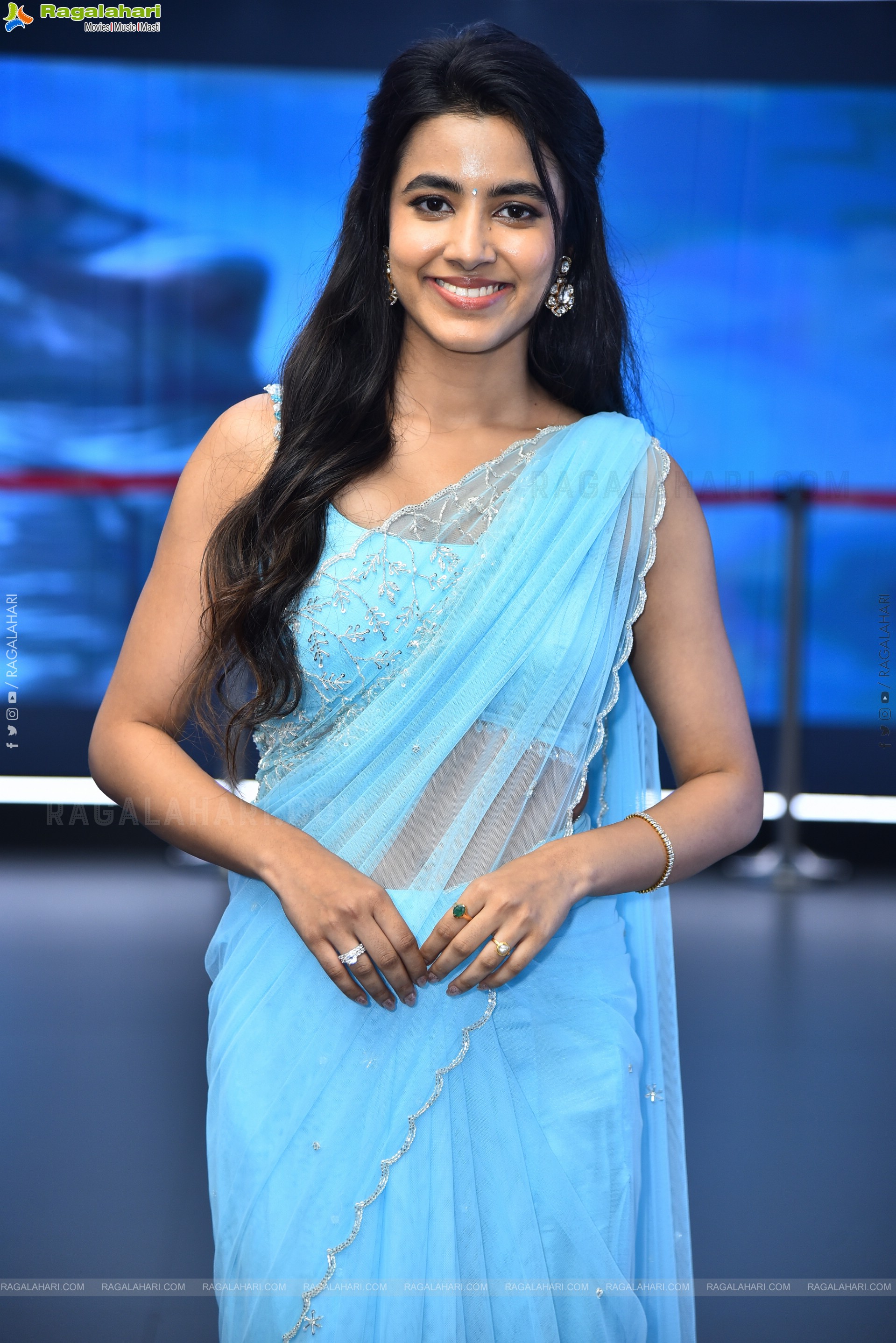 Shivani Nagaram at Little Hearts Movie Teaser Launch, HD Gallery