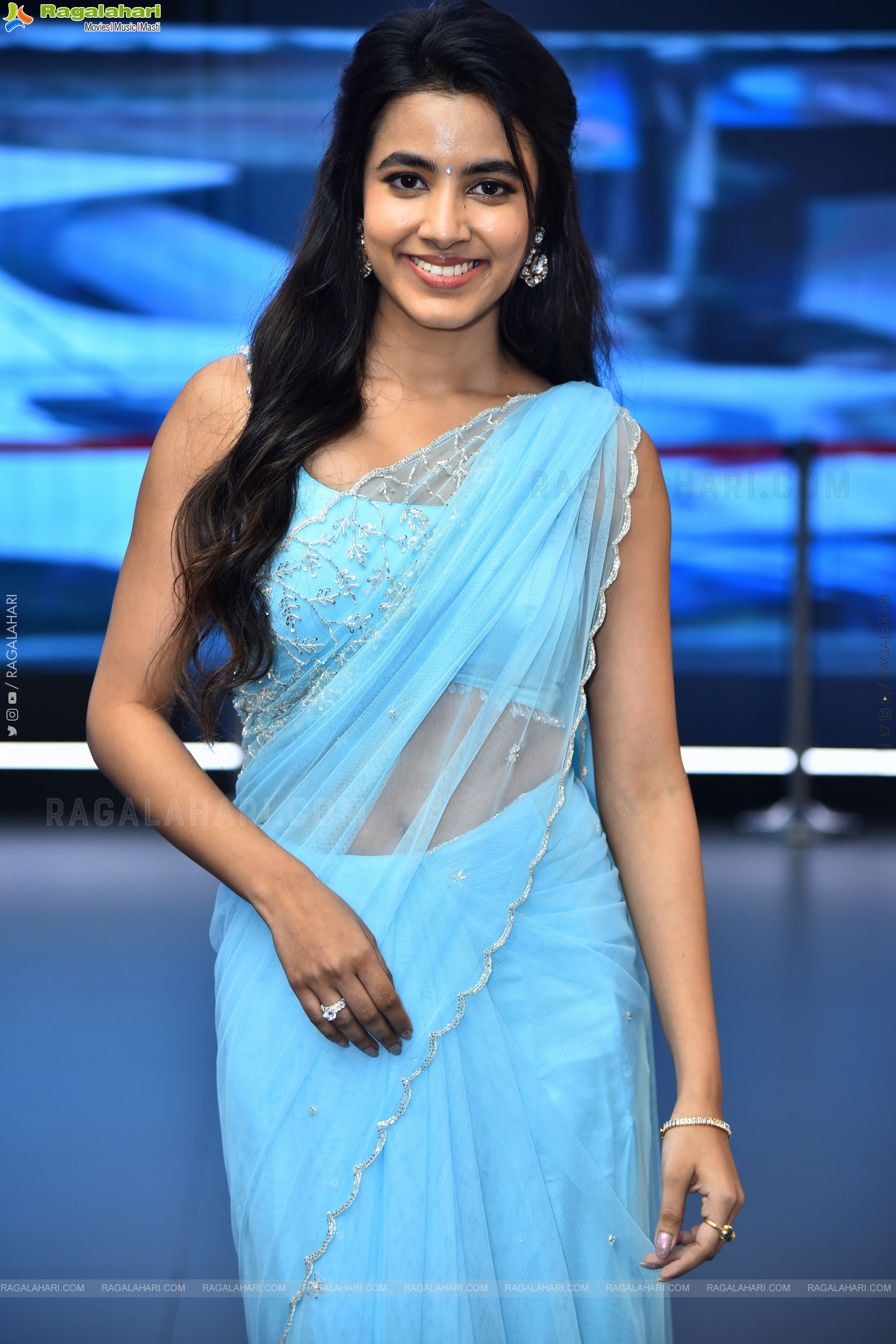Shivani Nagaram at Little Hearts Movie Teaser Launch, HD Gallery