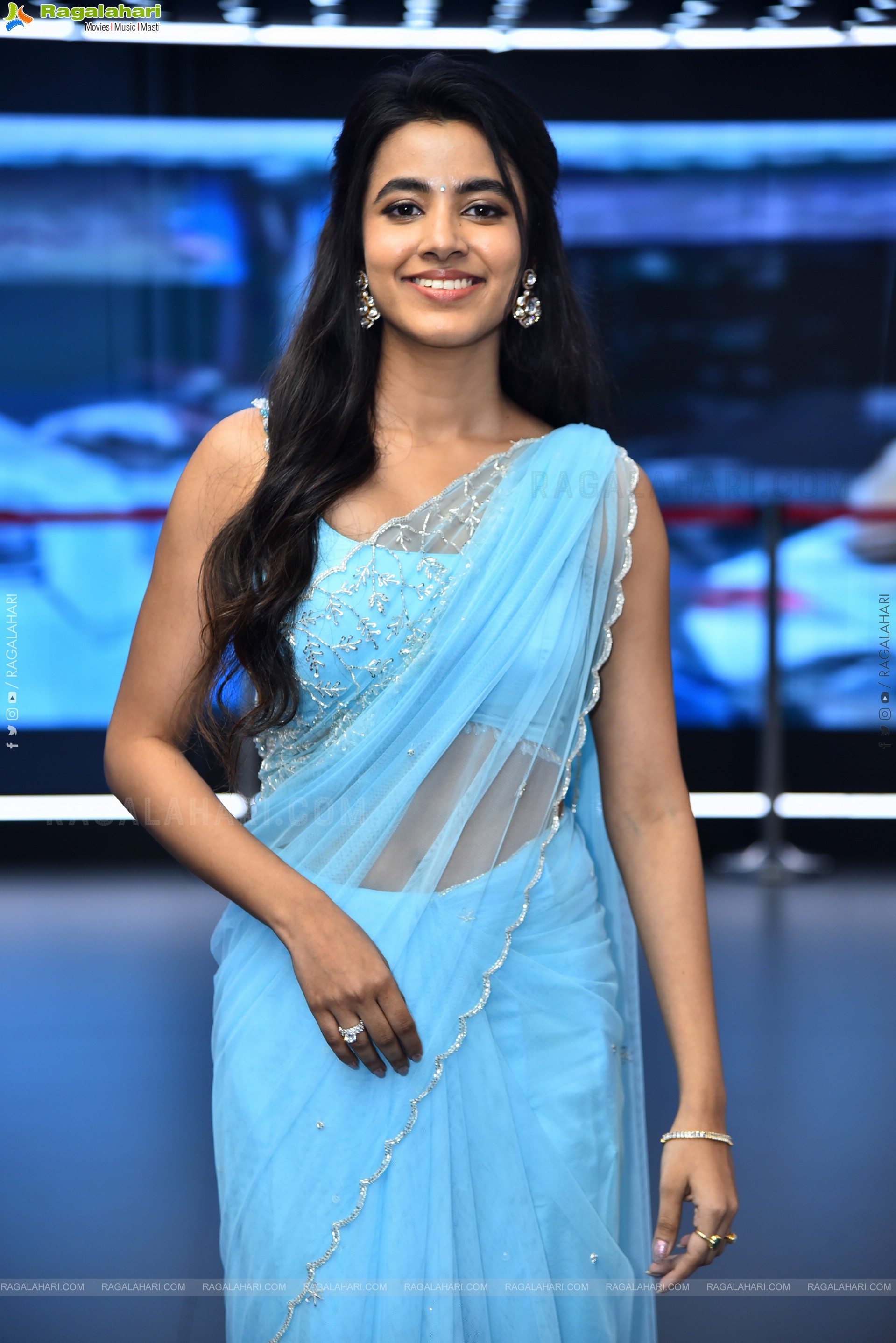 Shivani Nagaram at Little Hearts Movie Teaser Launch, HD Gallery