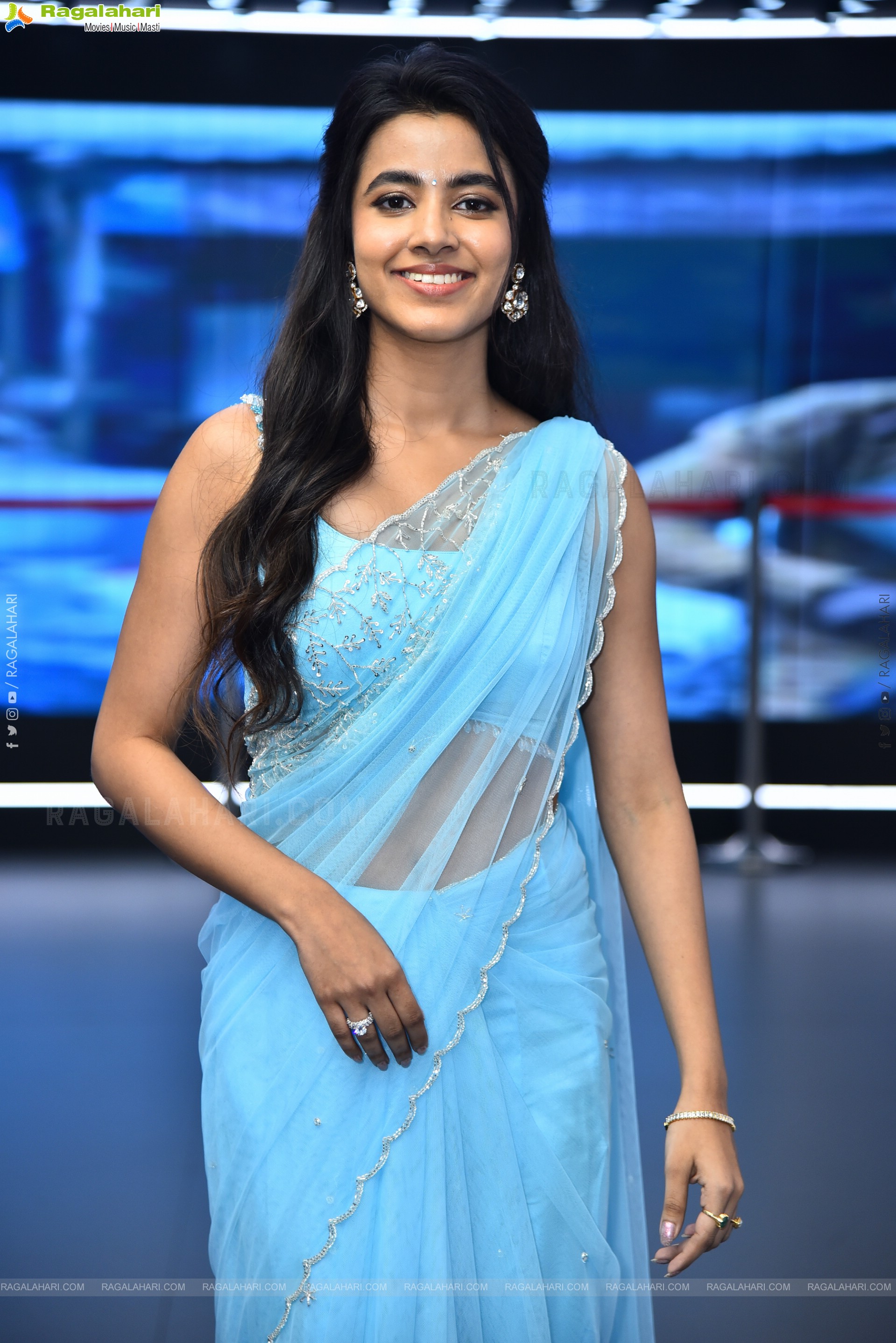 Shivani Nagaram at Little Hearts Movie Teaser Launch, HD Gallery