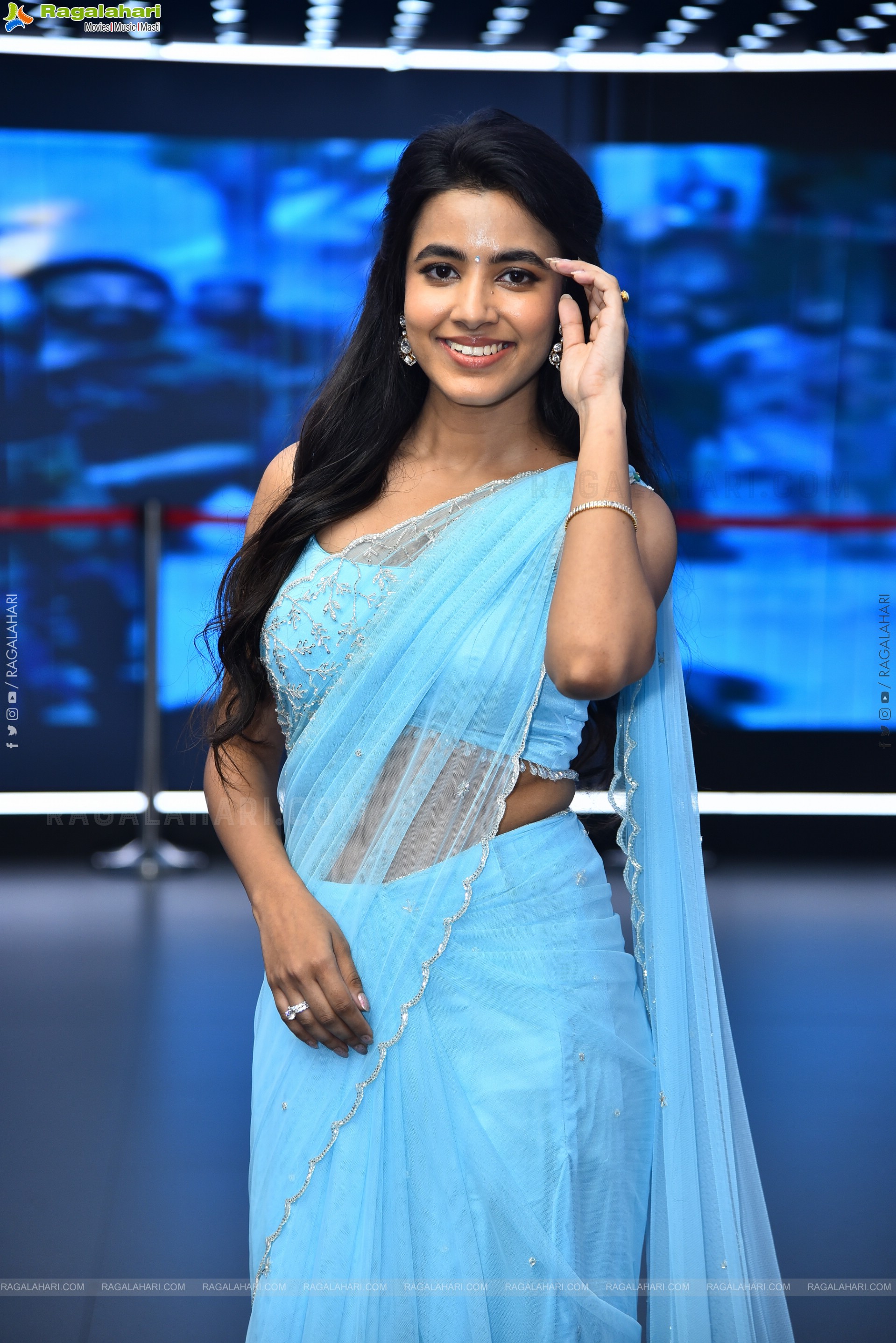 Shivani Nagaram at Little Hearts Movie Teaser Launch, HD Gallery