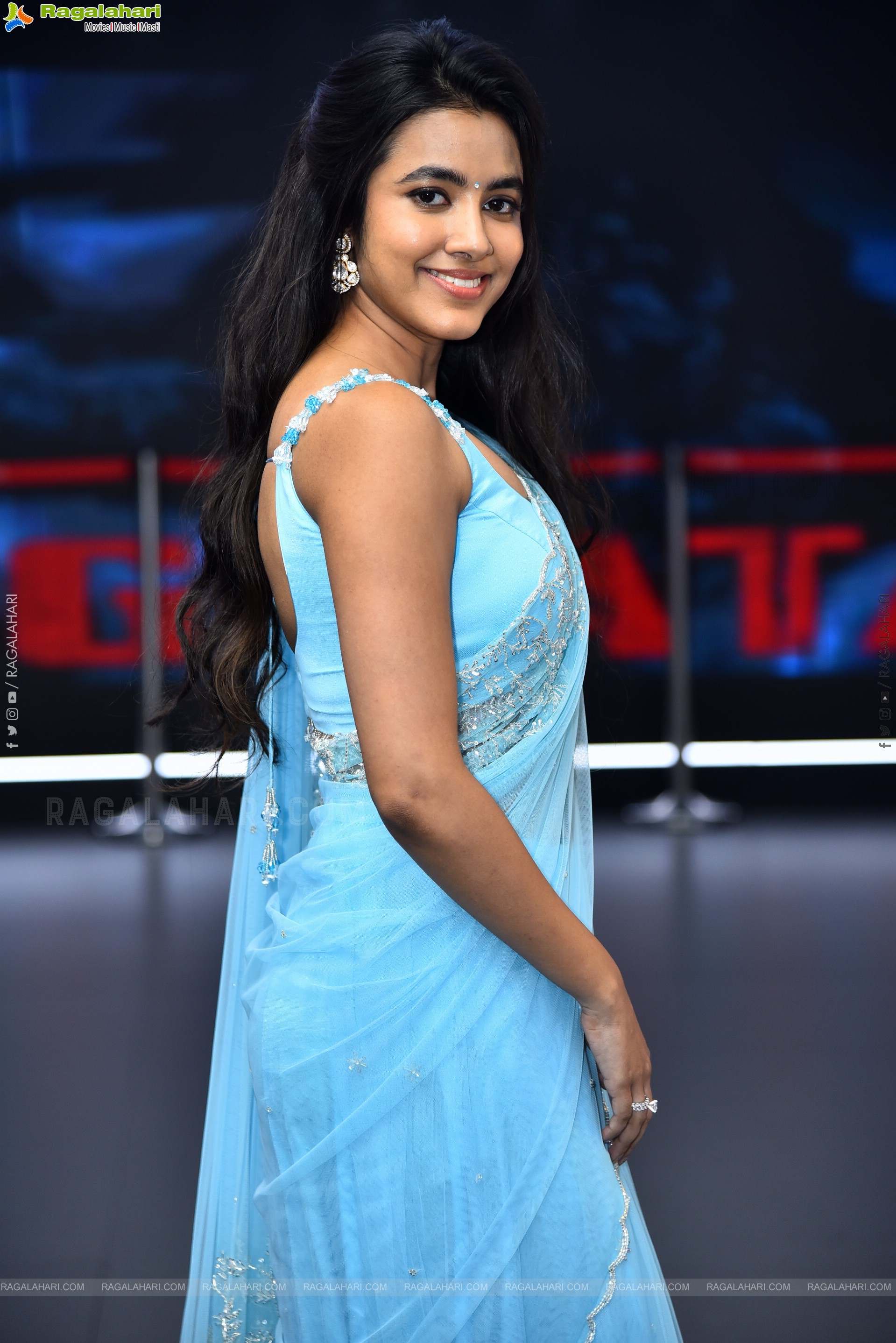 Shivani Nagaram at Little Hearts Movie Teaser Launch, HD Gallery