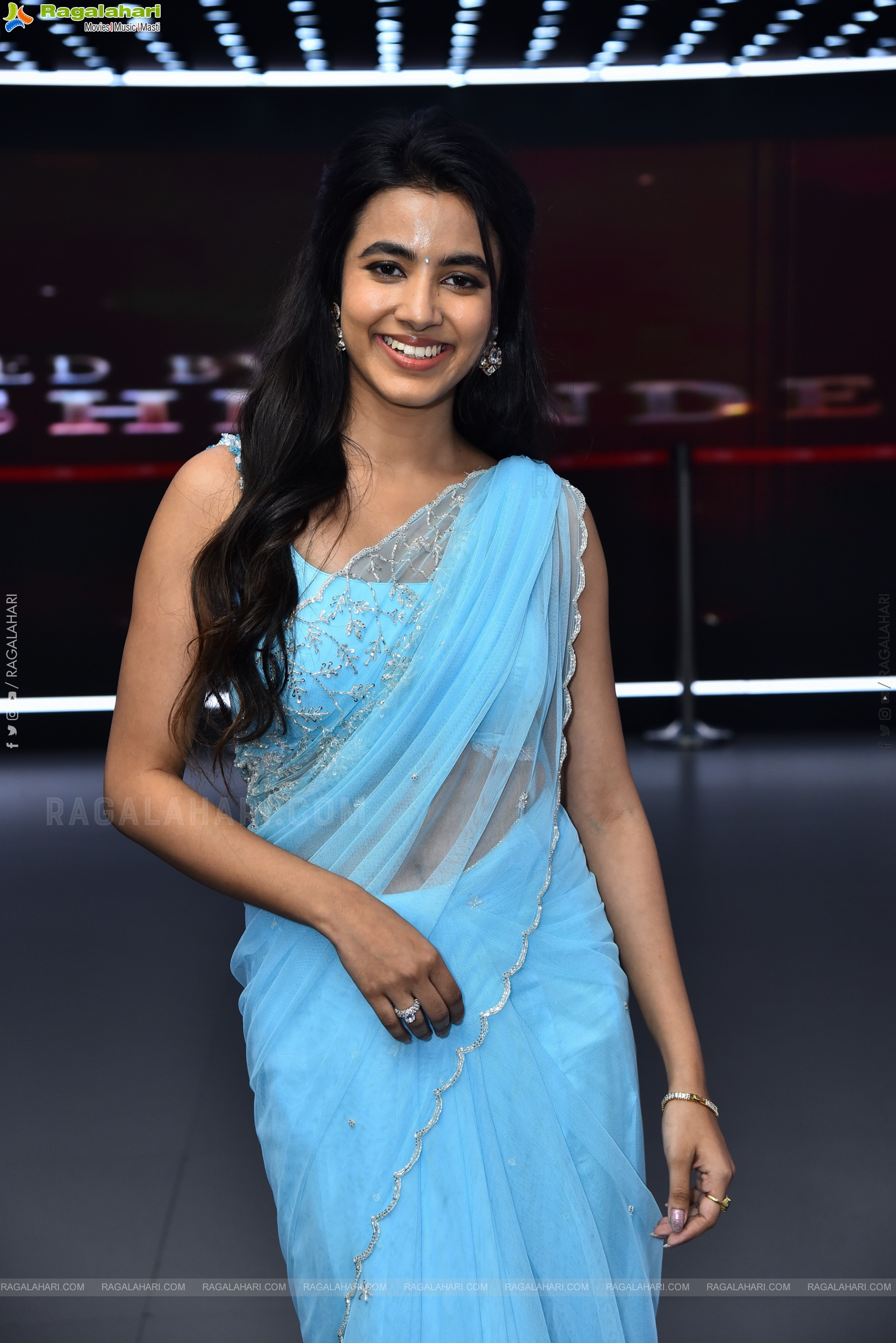 Shivani Nagaram at Little Hearts Movie Teaser Launch, HD Gallery