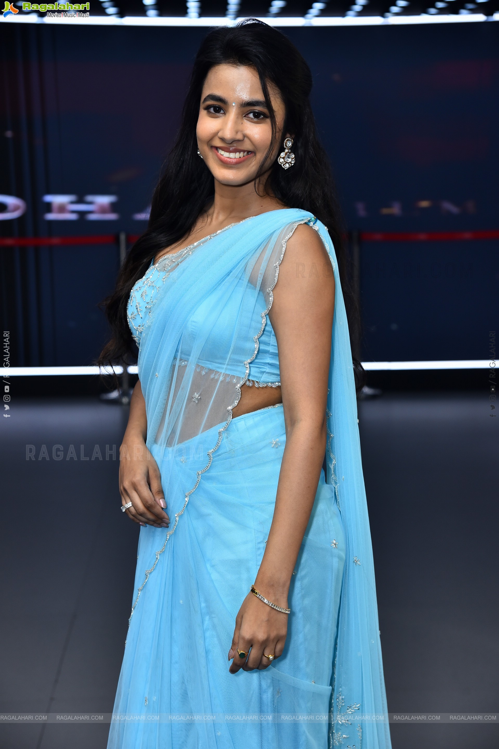 Shivani Nagaram at Little Hearts Movie Teaser Launch, HD Gallery