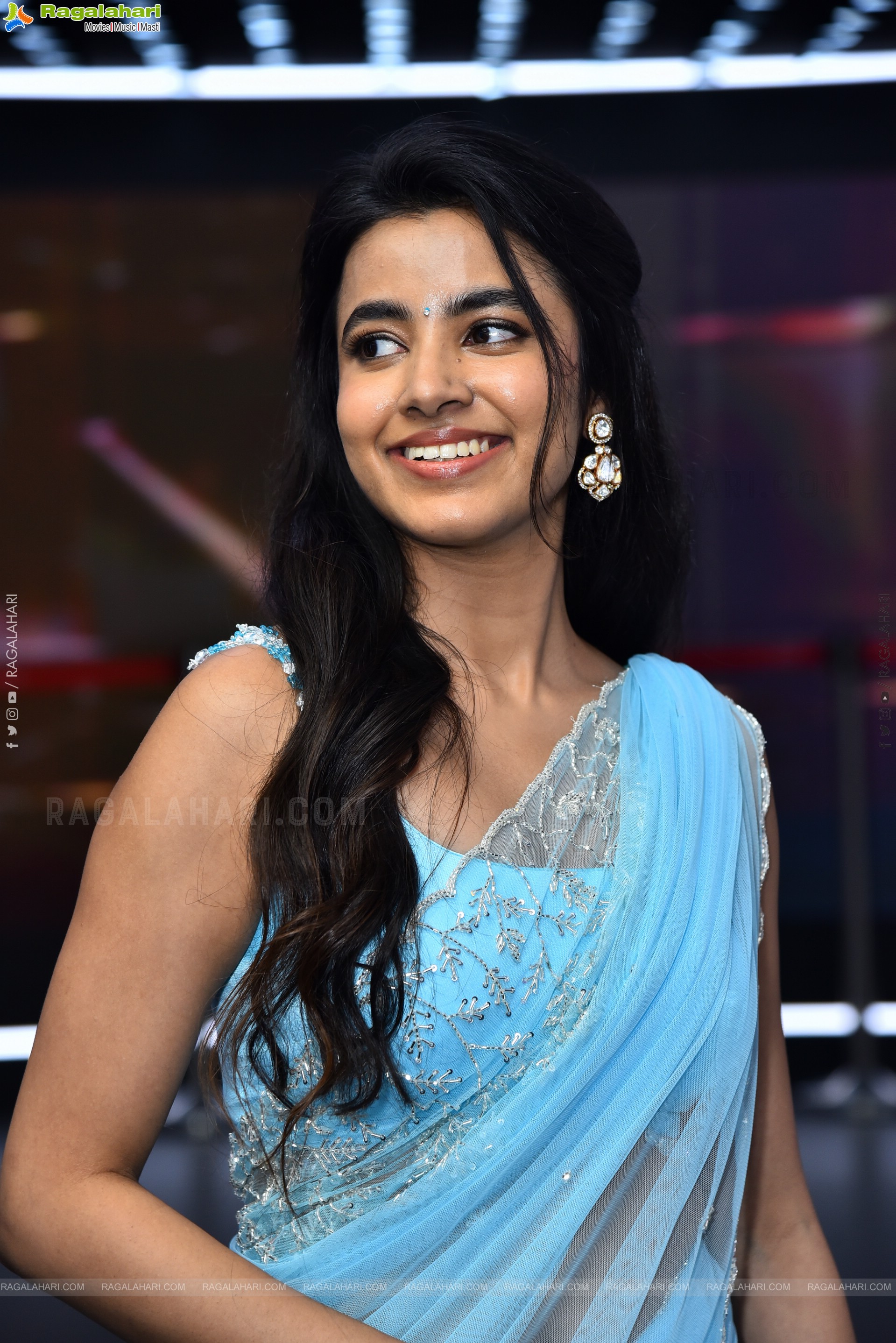 Shivani Nagaram at Little Hearts Movie Teaser Launch, HD Gallery