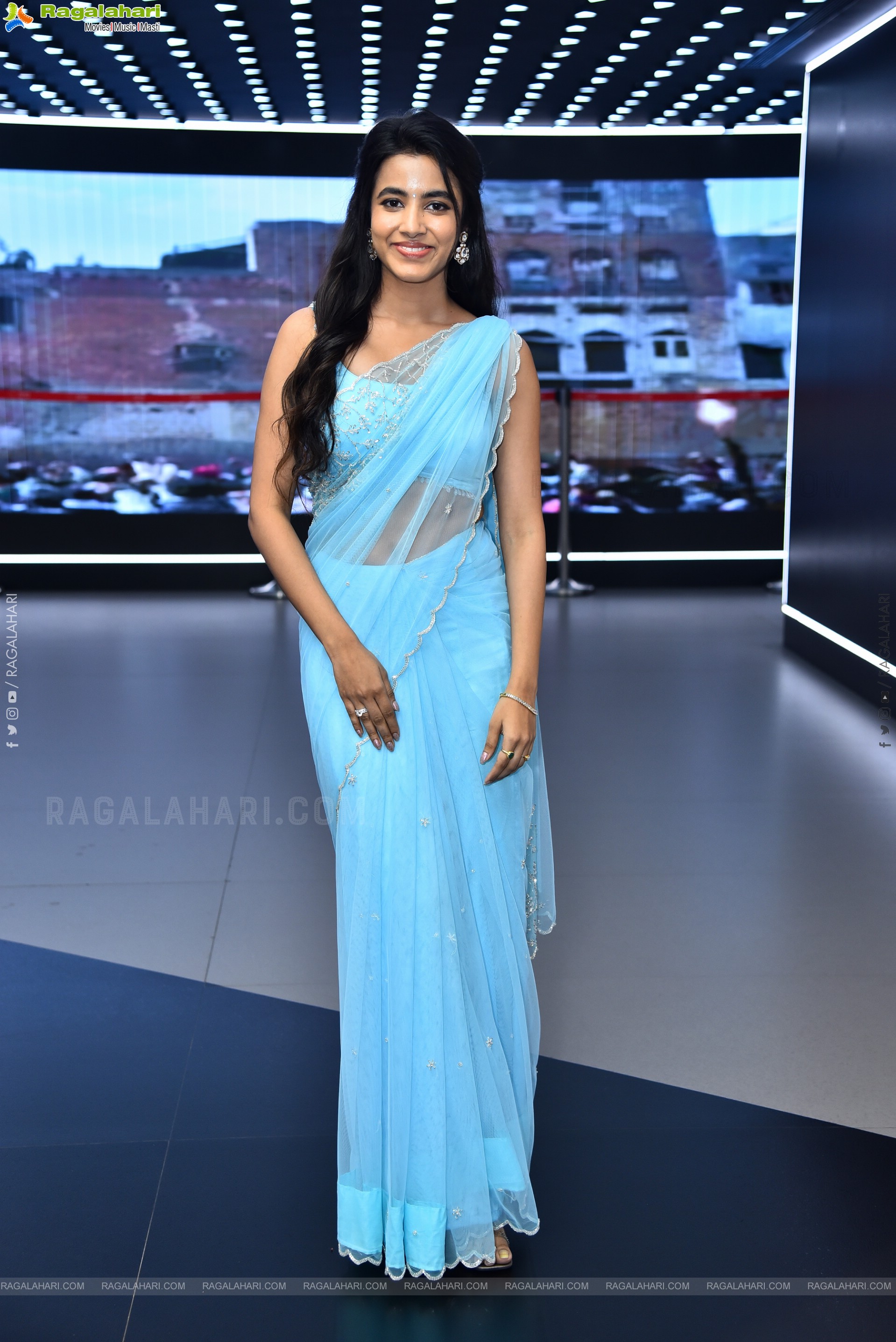 Shivani Nagaram at Little Hearts Movie Teaser Launch, HD Gallery
