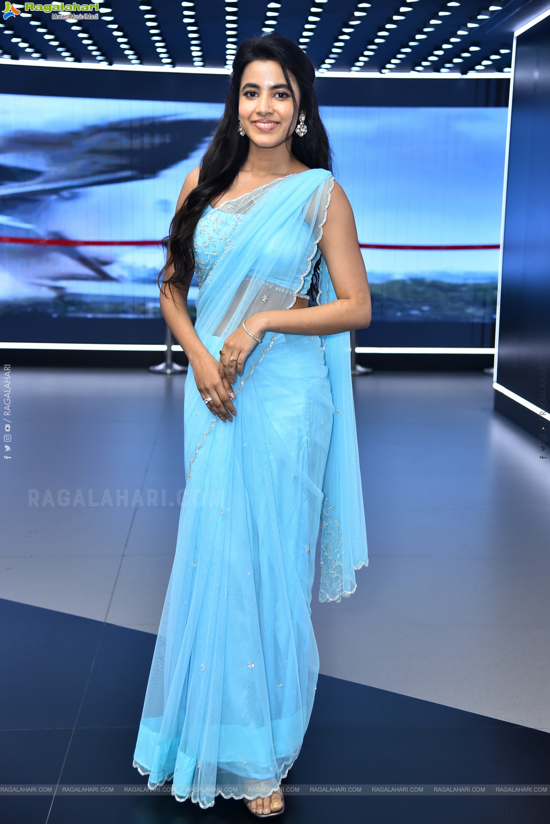 Shivani Nagaram at Little Hearts Movie Teaser Launch, HD Gallery