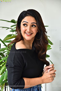 Sridevi Vijaykumar at Sundarakanda Movie Interview