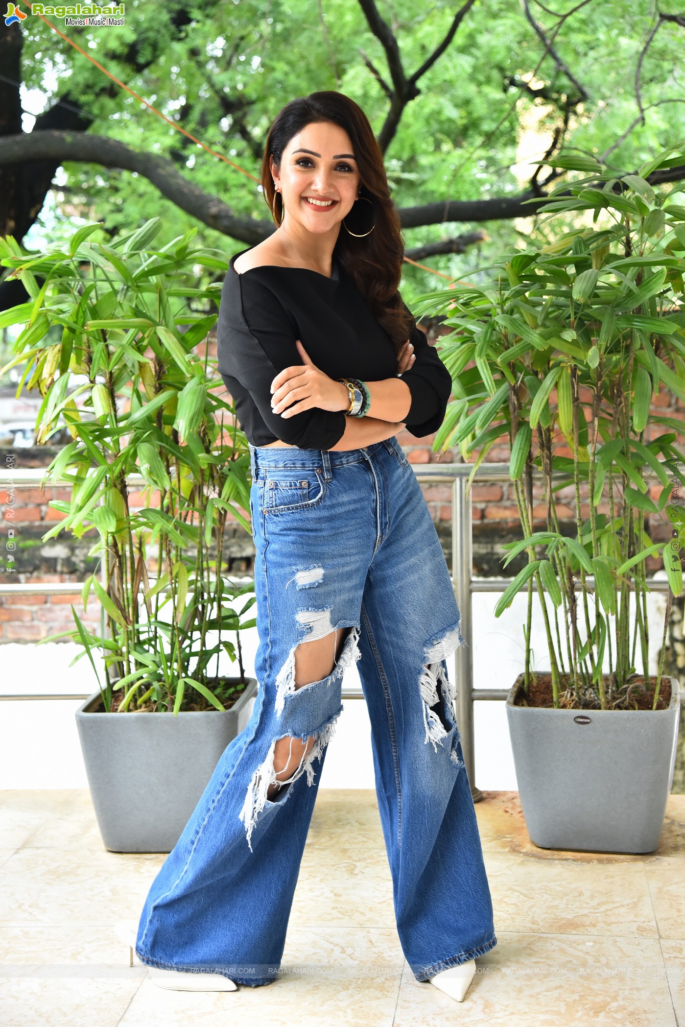 Sridevi Vijaykumar at Sundarakanda Movie Interview, HD Gallery