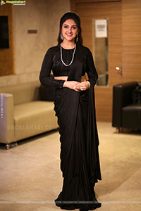 Sridevi Vijaykumar stills in Black Saree, HD Gallery