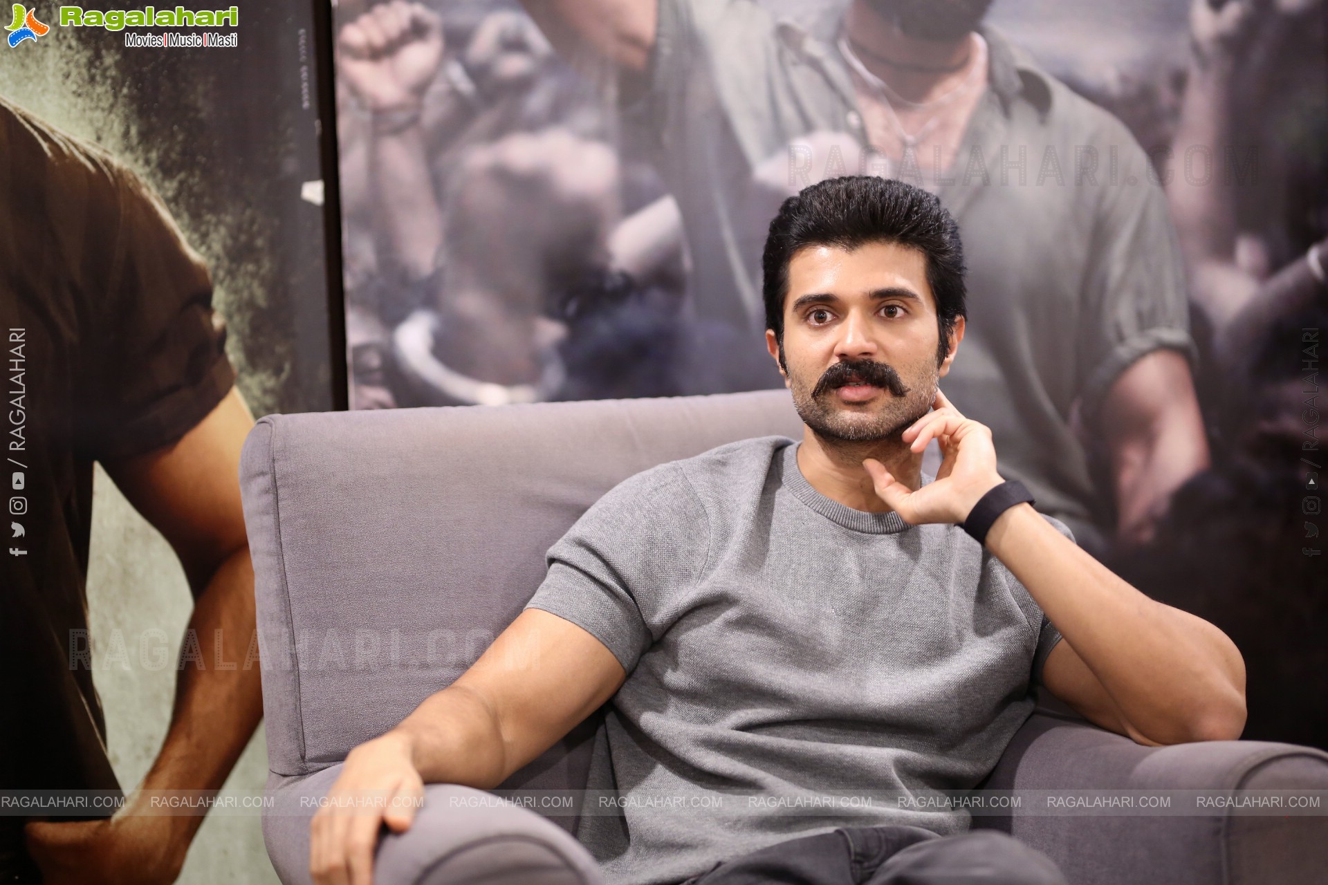 Vijay Deverakonda at Kingdom Success Interview, HD Gallery