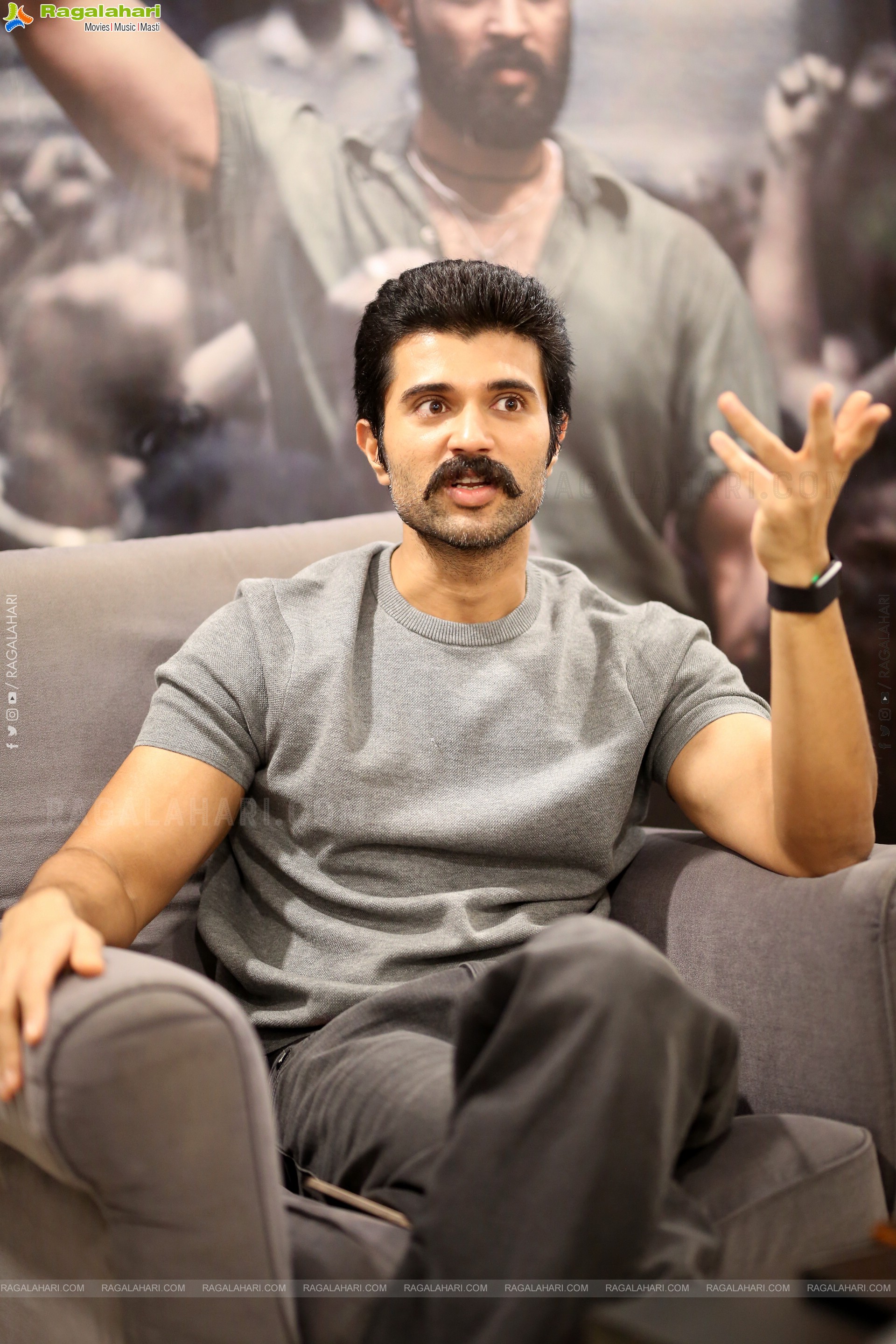 Vijay Deverakonda at Kingdom Success Interview, HD Gallery
