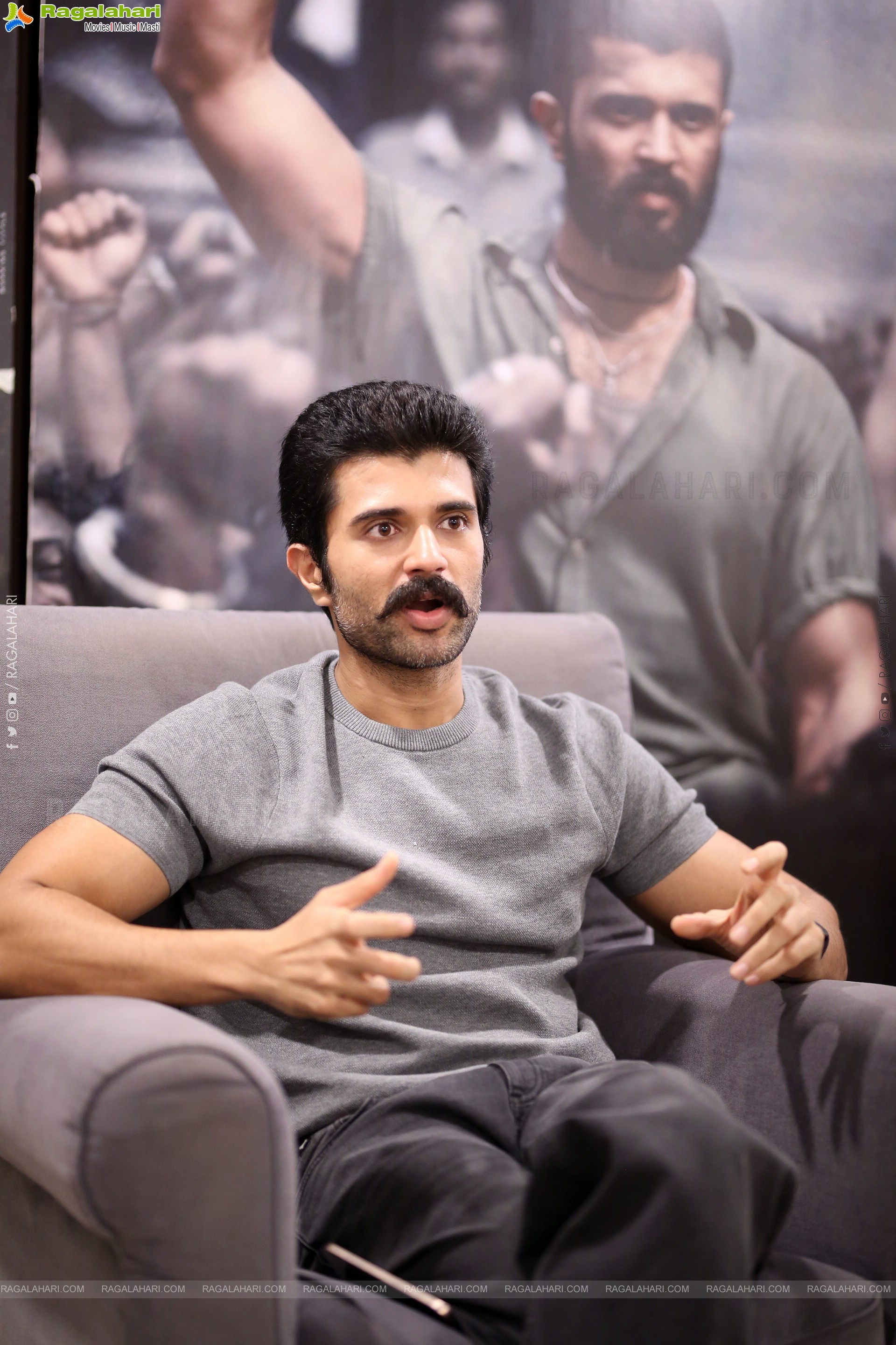 Vijay Deverakonda at Kingdom Success Interview, HD Gallery