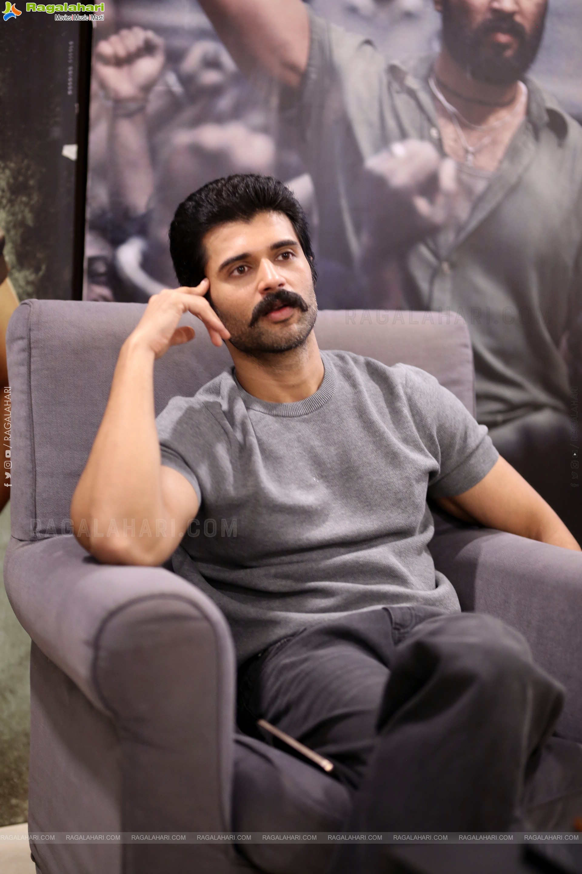 Vijay Deverakonda at Kingdom Success Interview, HD Gallery