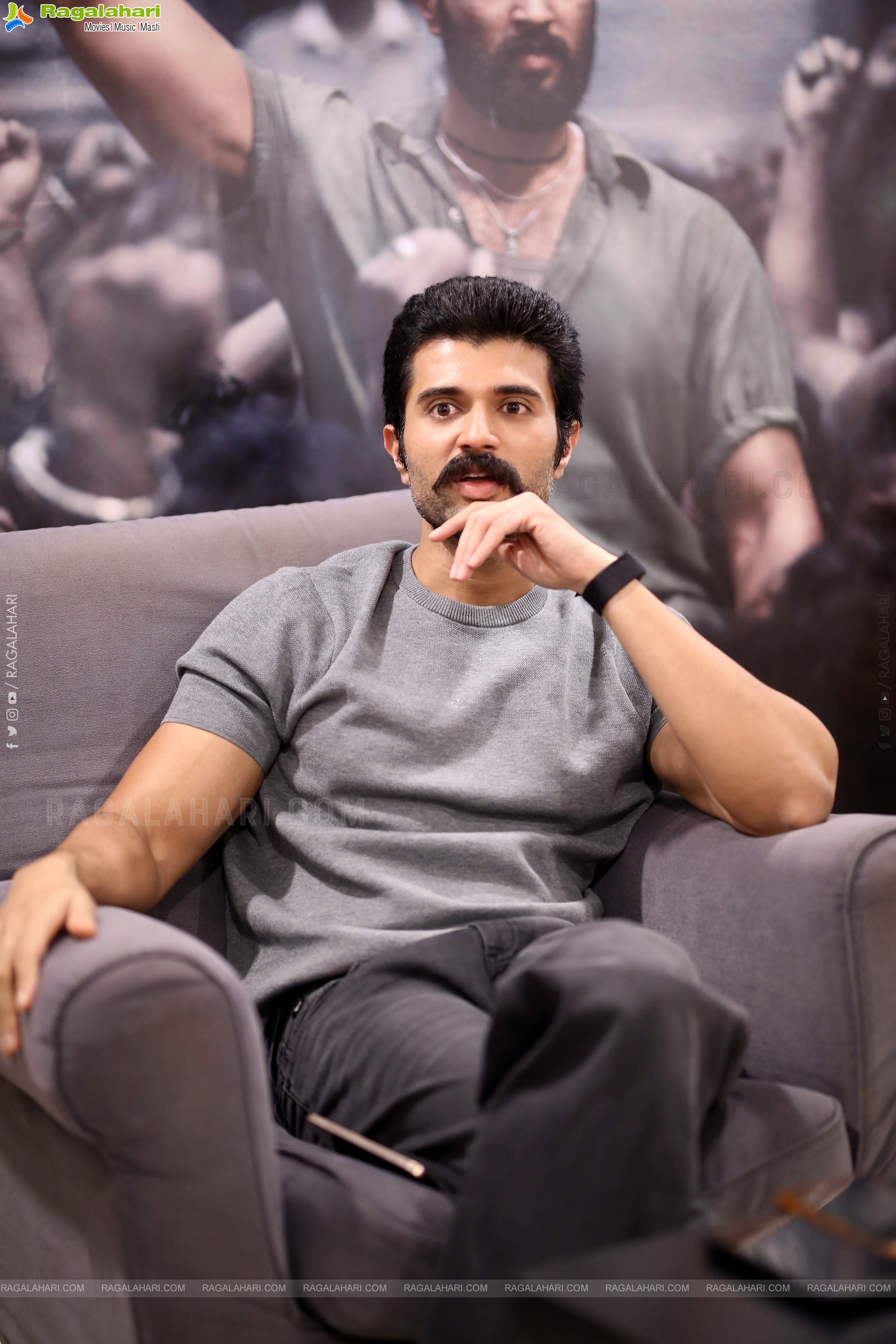 Vijay Deverakonda at Kingdom Success Interview, HD Gallery