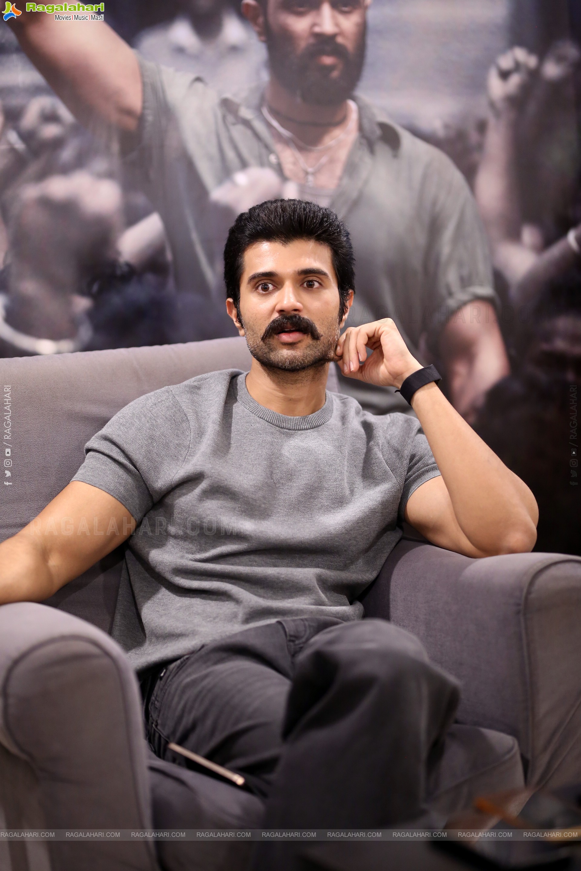 Vijay Deverakonda at Kingdom Success Interview, HD Gallery