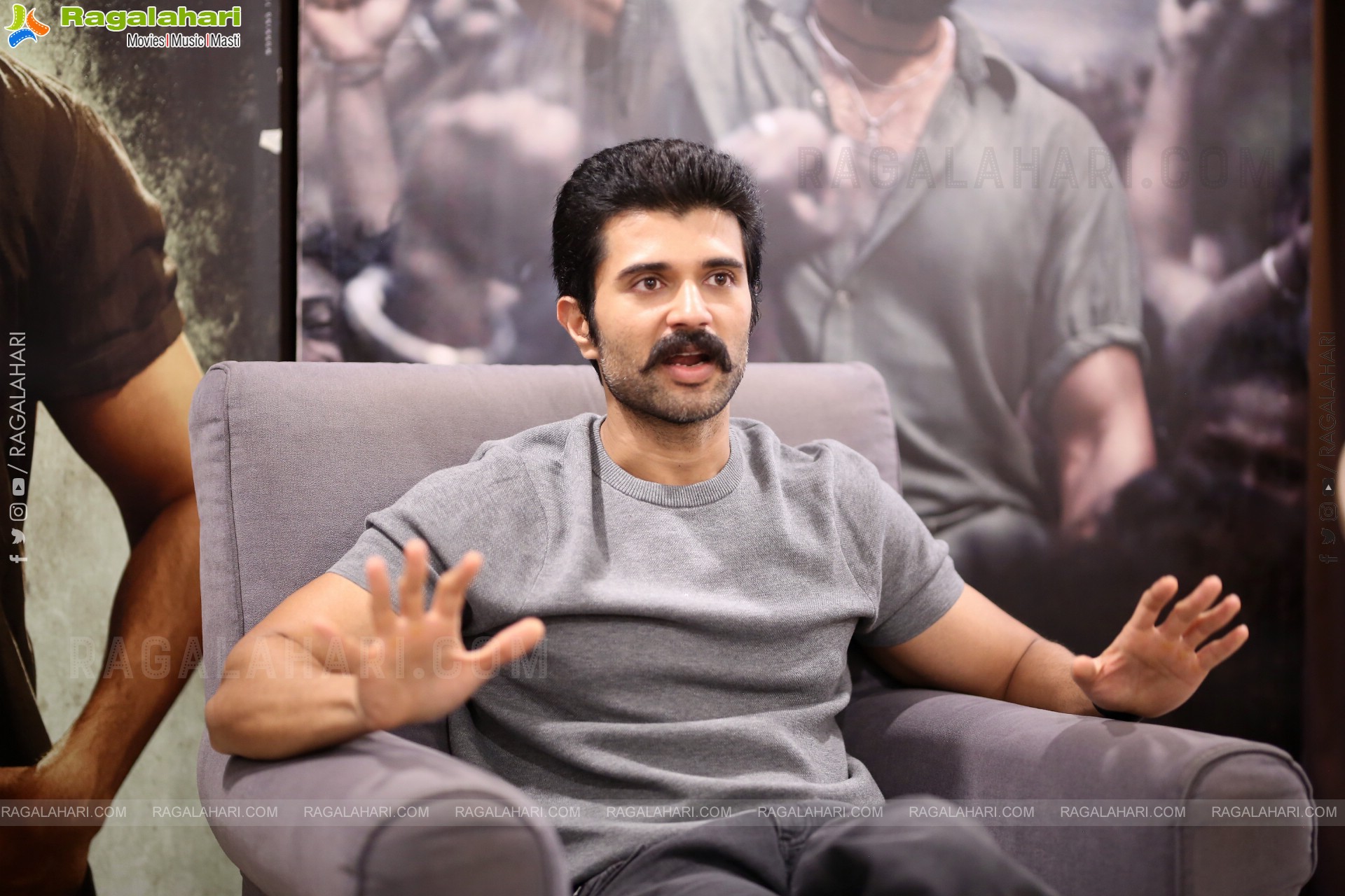 Vijay Deverakonda at Kingdom Success Interview, HD Gallery