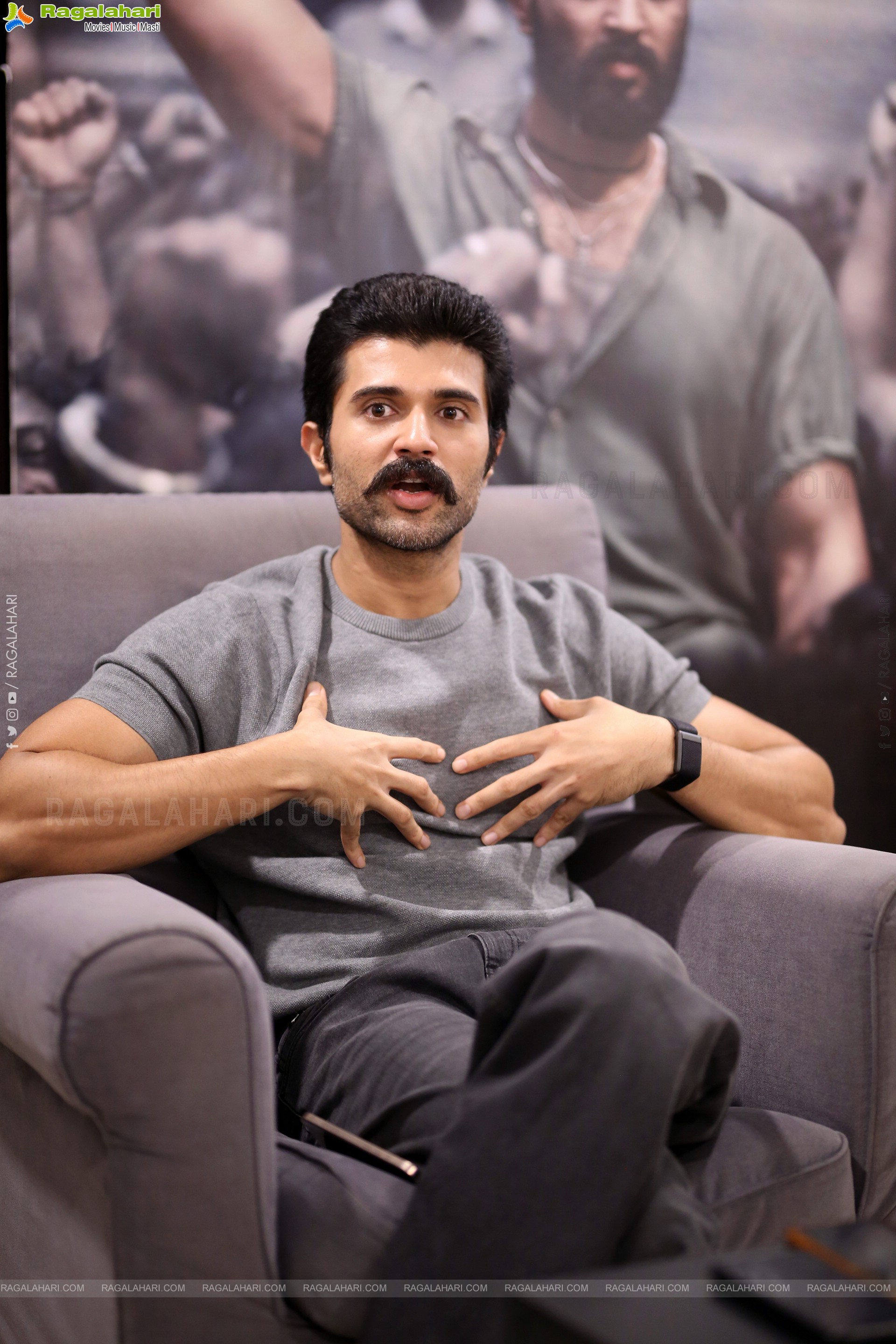 Vijay Deverakonda at Kingdom Success Interview, HD Gallery