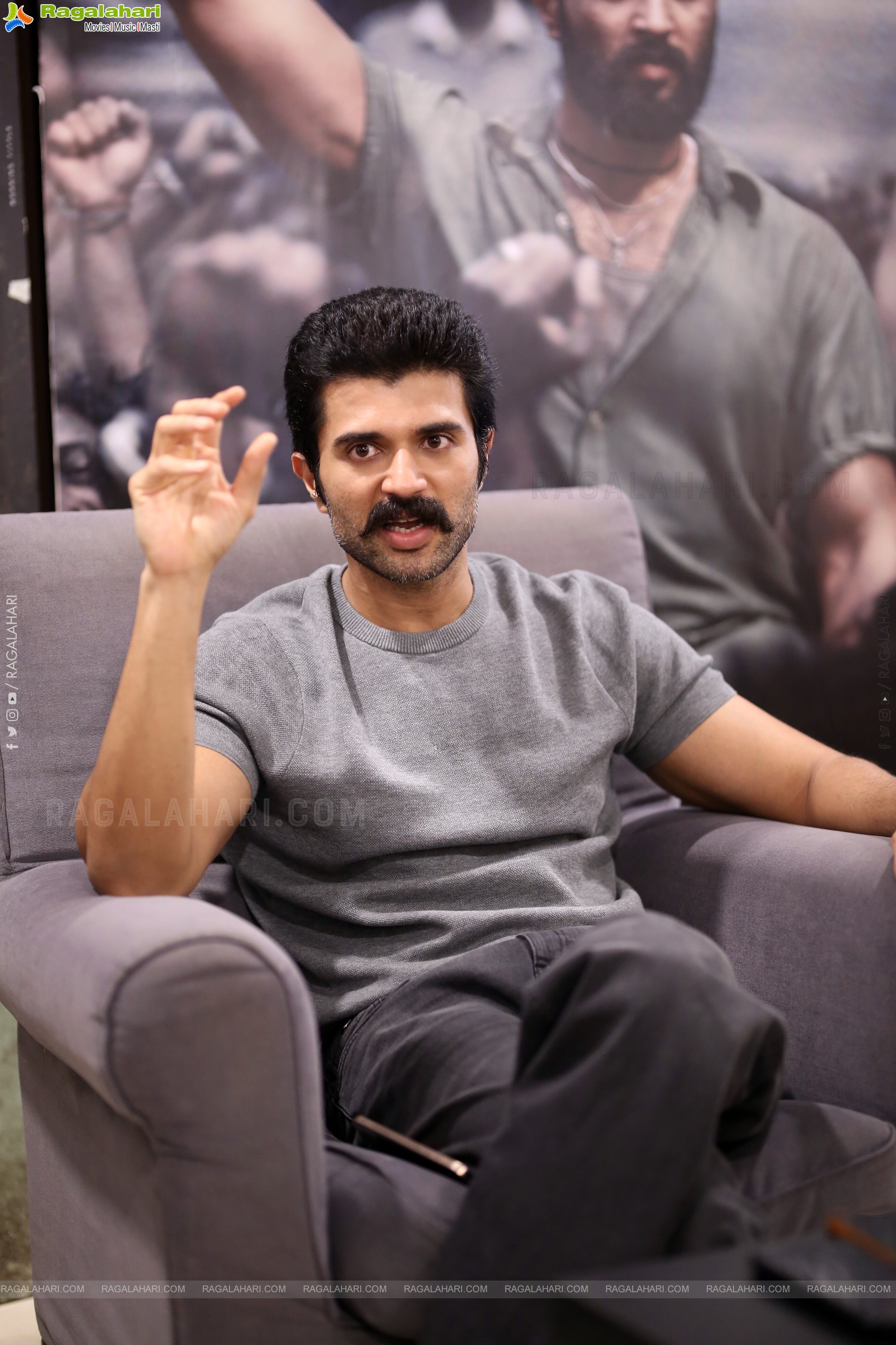 Vijay Deverakonda at Kingdom Success Interview, HD Gallery