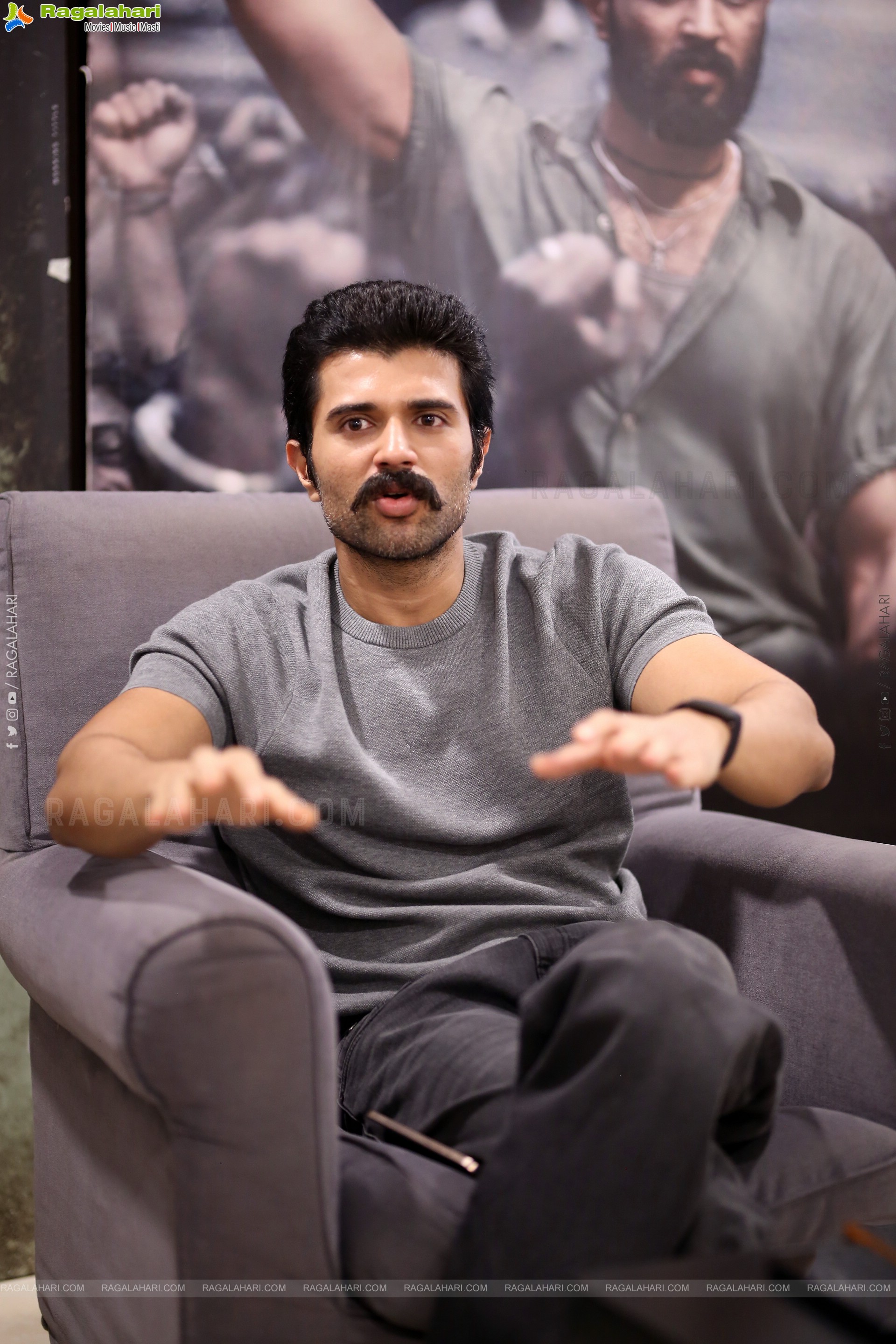 Vijay Deverakonda at Kingdom Success Interview, HD Gallery