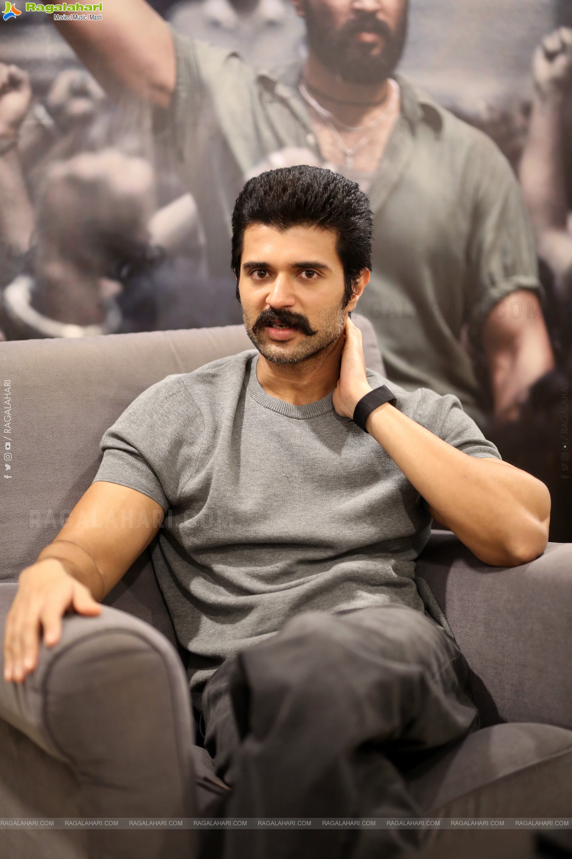 Vijay Deverakonda at Kingdom Success Interview, HD Gallery